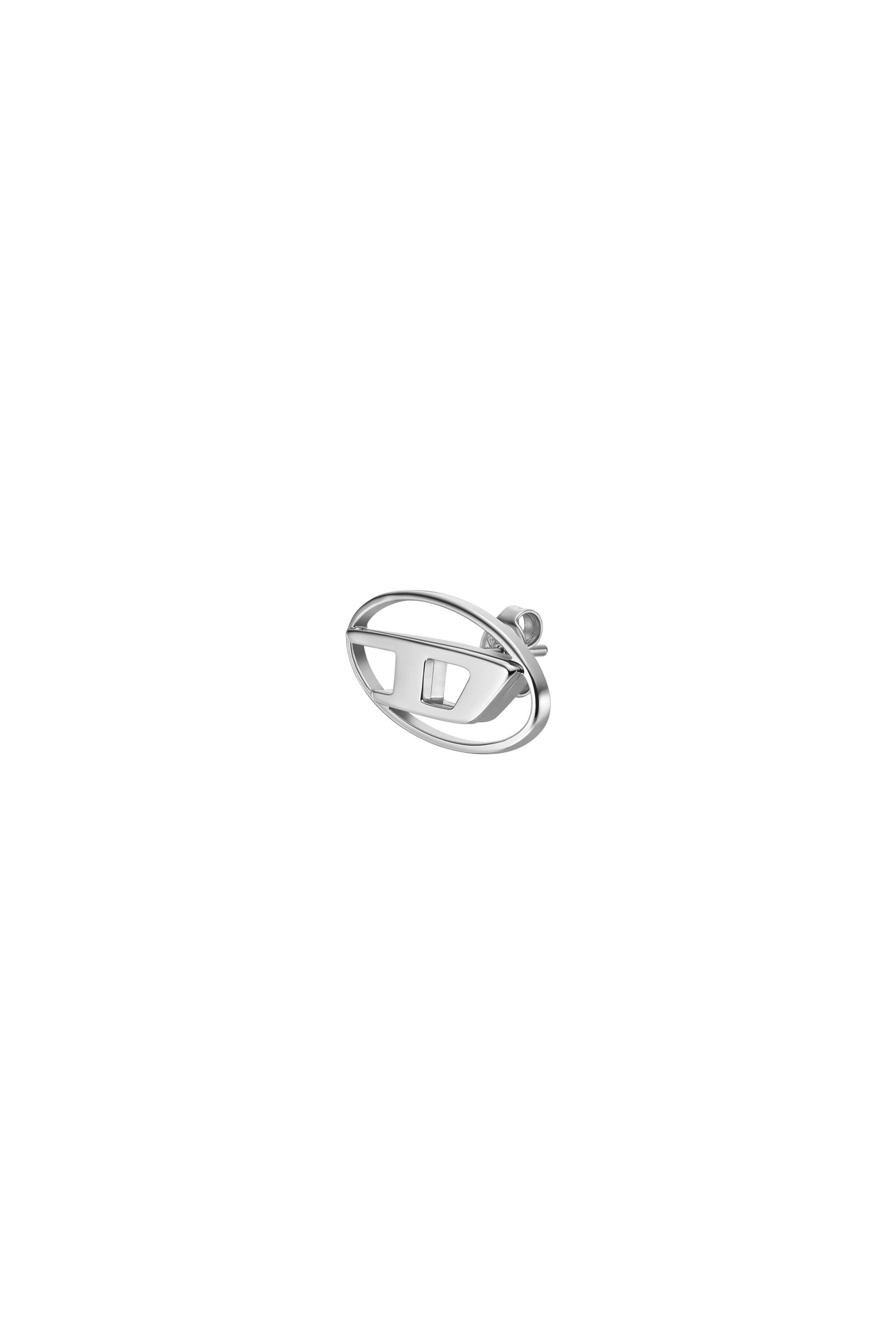Diesel - DX1502, Boucle d'oreille en acier inoxydable Mixte in Gris argenté - 1