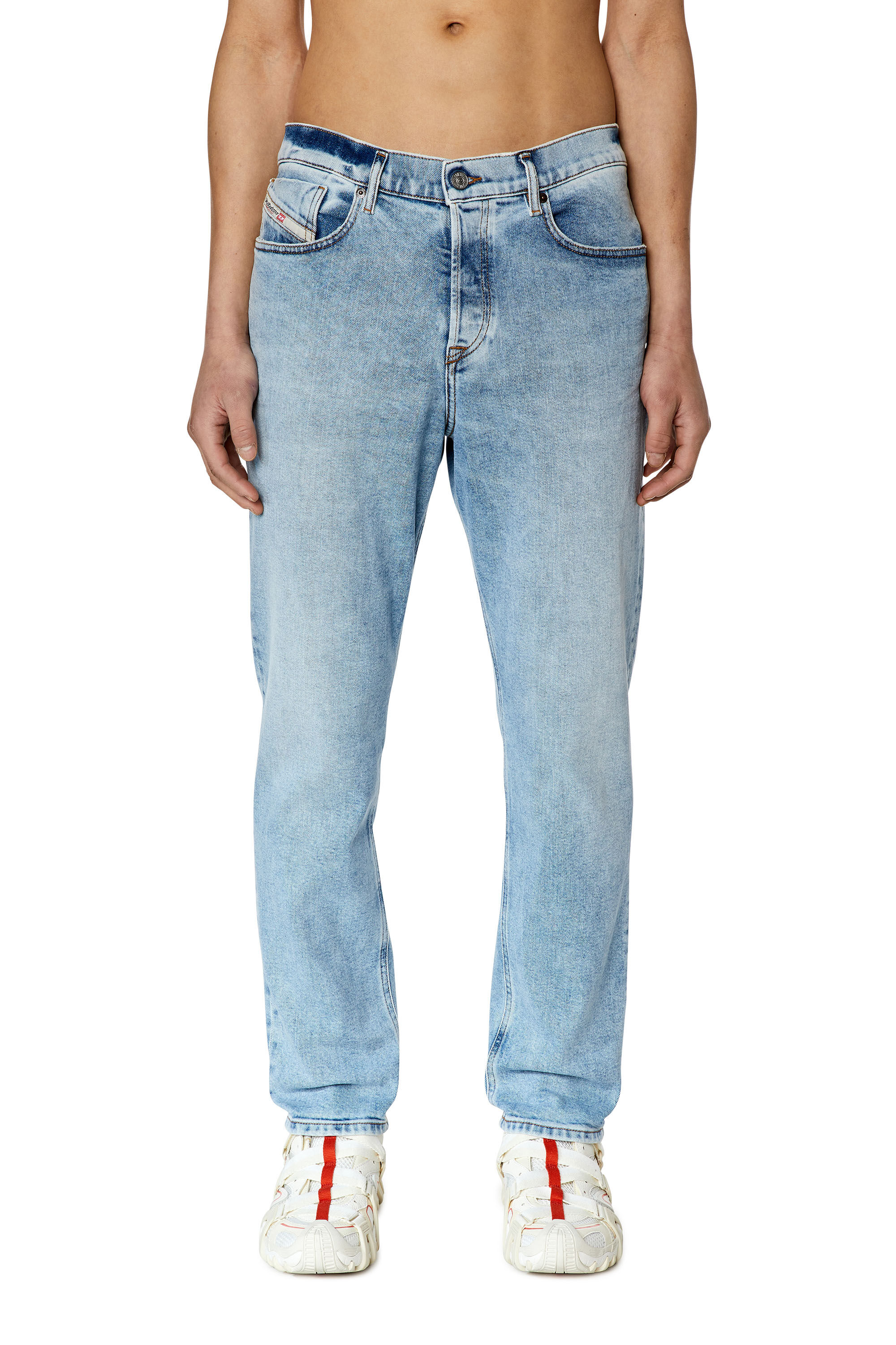Diesel - 2005 D-Fining 09E81 Tapered Jeans, Bleu Clair - Image 3