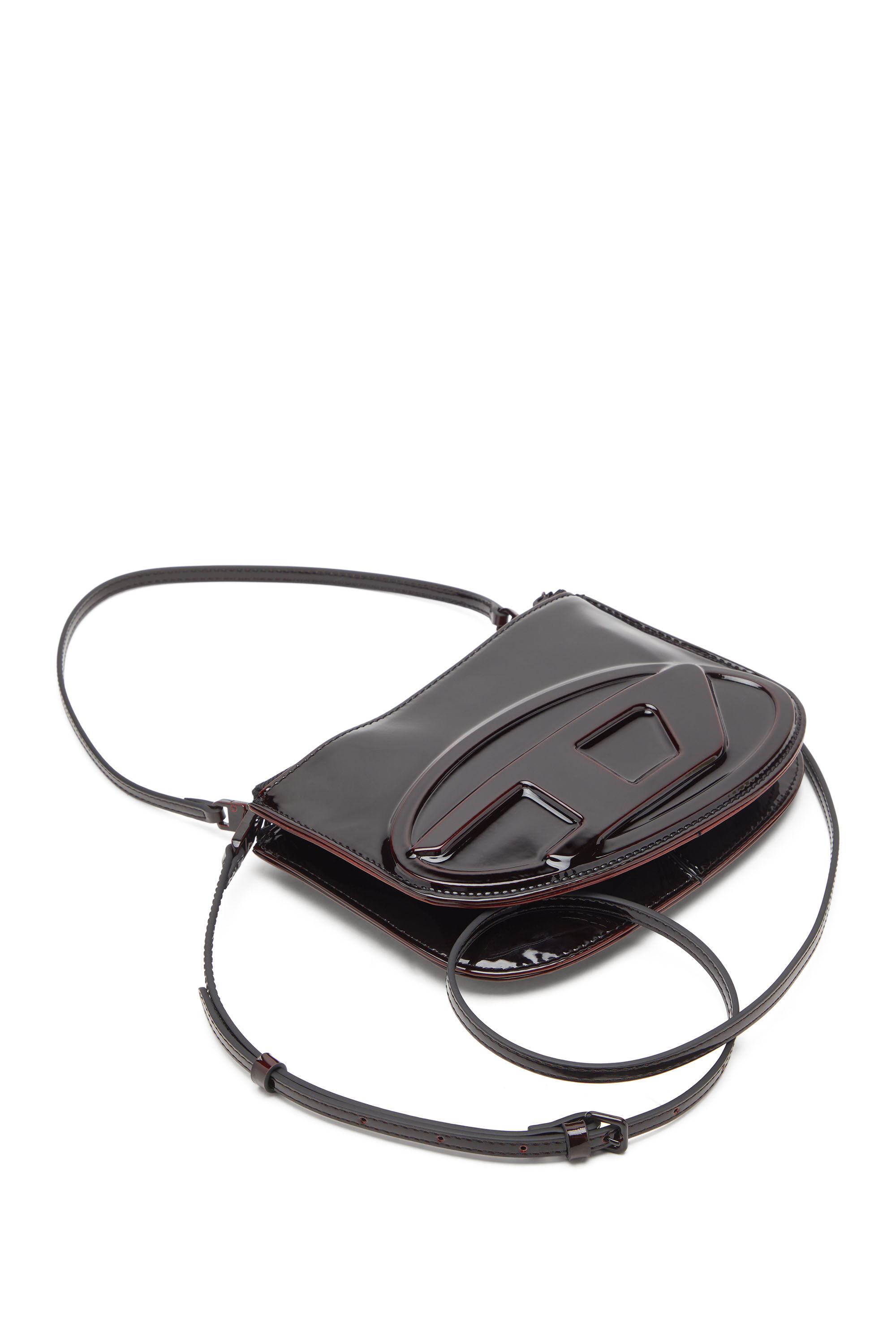 Diesel - 1DR TWIN, 1DR Twin-Sac à bandoulière à double pochette en PU liquide Femme in Rouge - 2