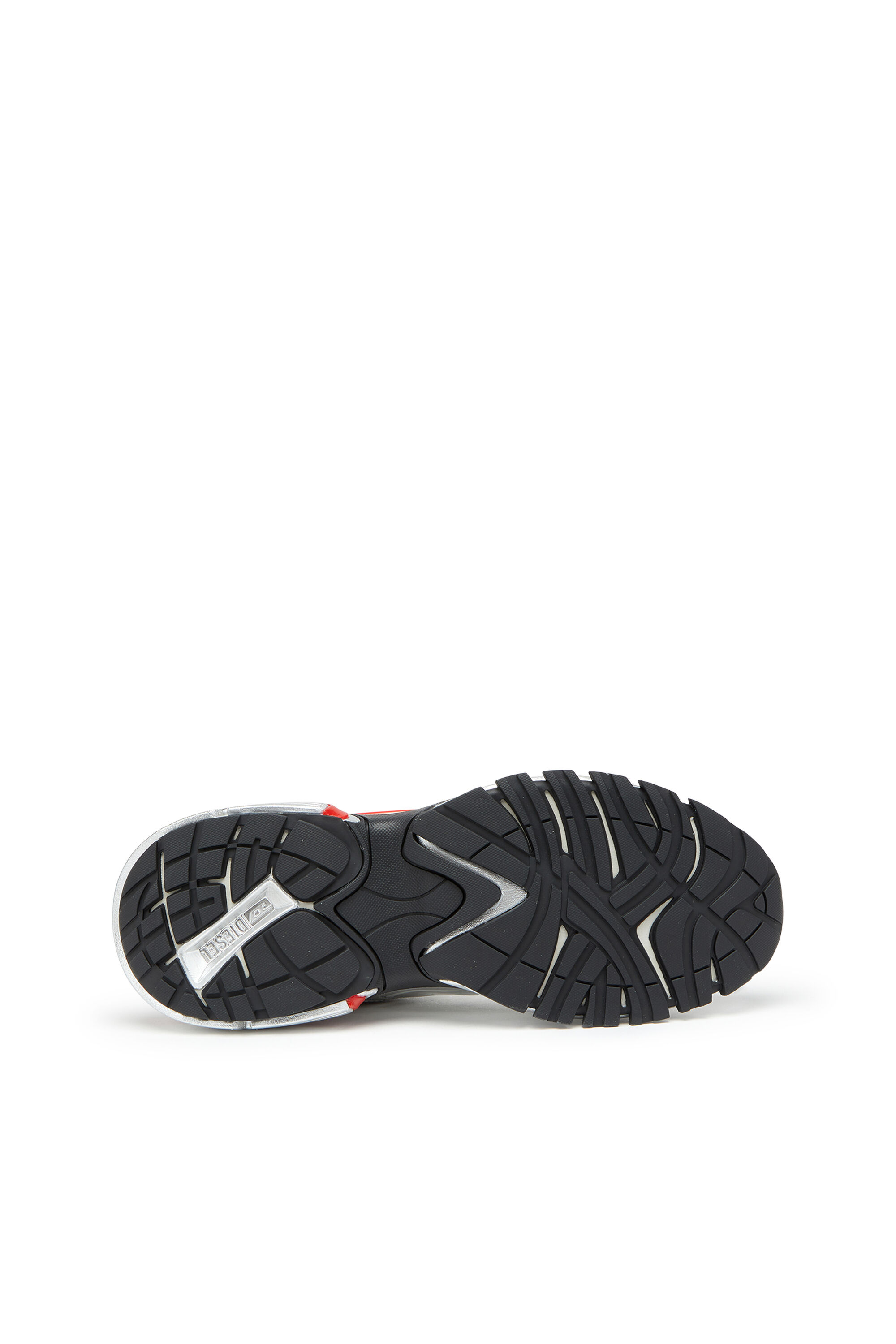 Diesel - S-SERENDIPITY PRO-X1, S-Serendipity-Sneakers en mesh avec superpositions métallisés Homme in Polychrome - 5