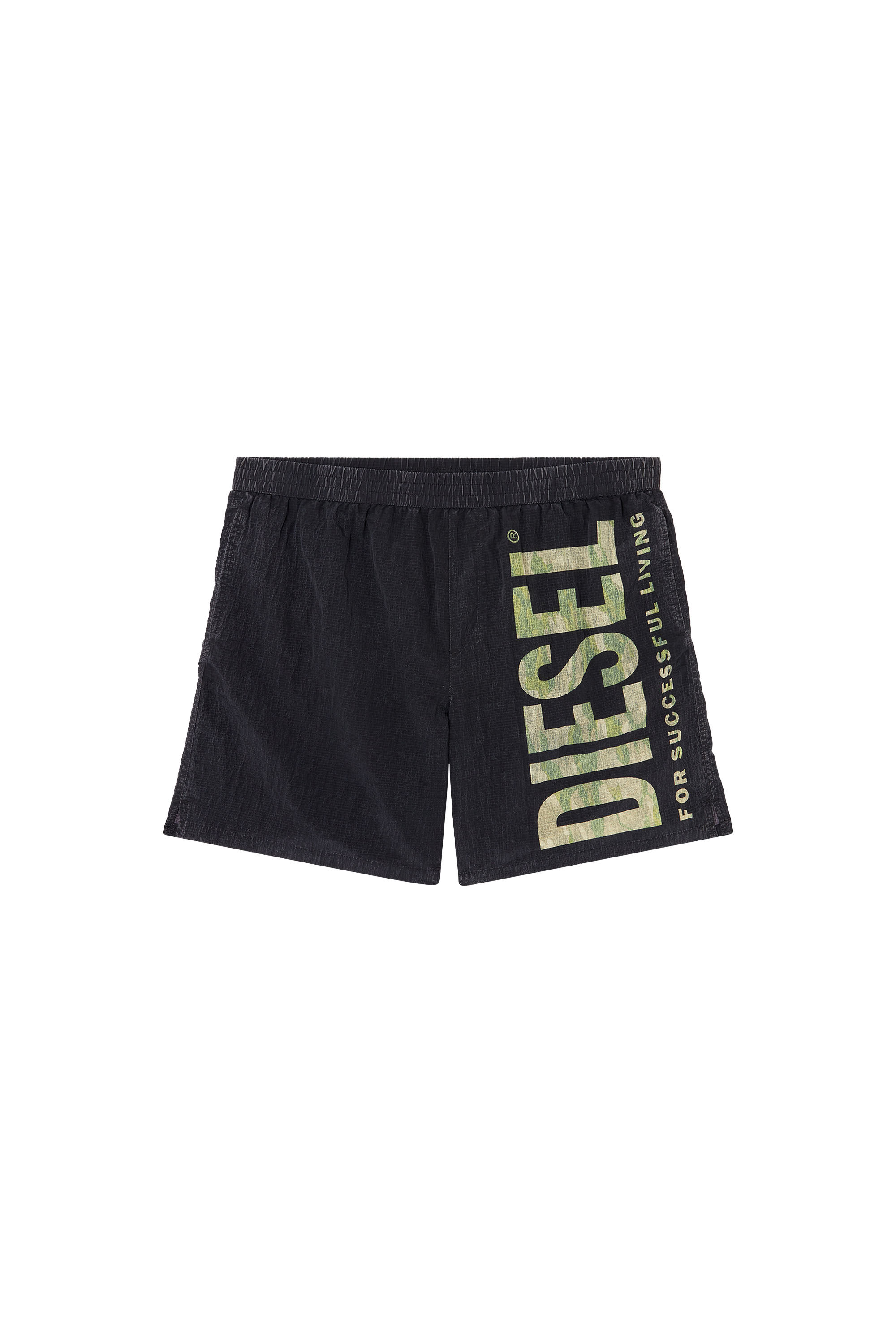 Diesel - POWEL-47.5-UTLT, Short de surf en tissu indéchirable au motif camouflage Homme in Polychrome - 4
