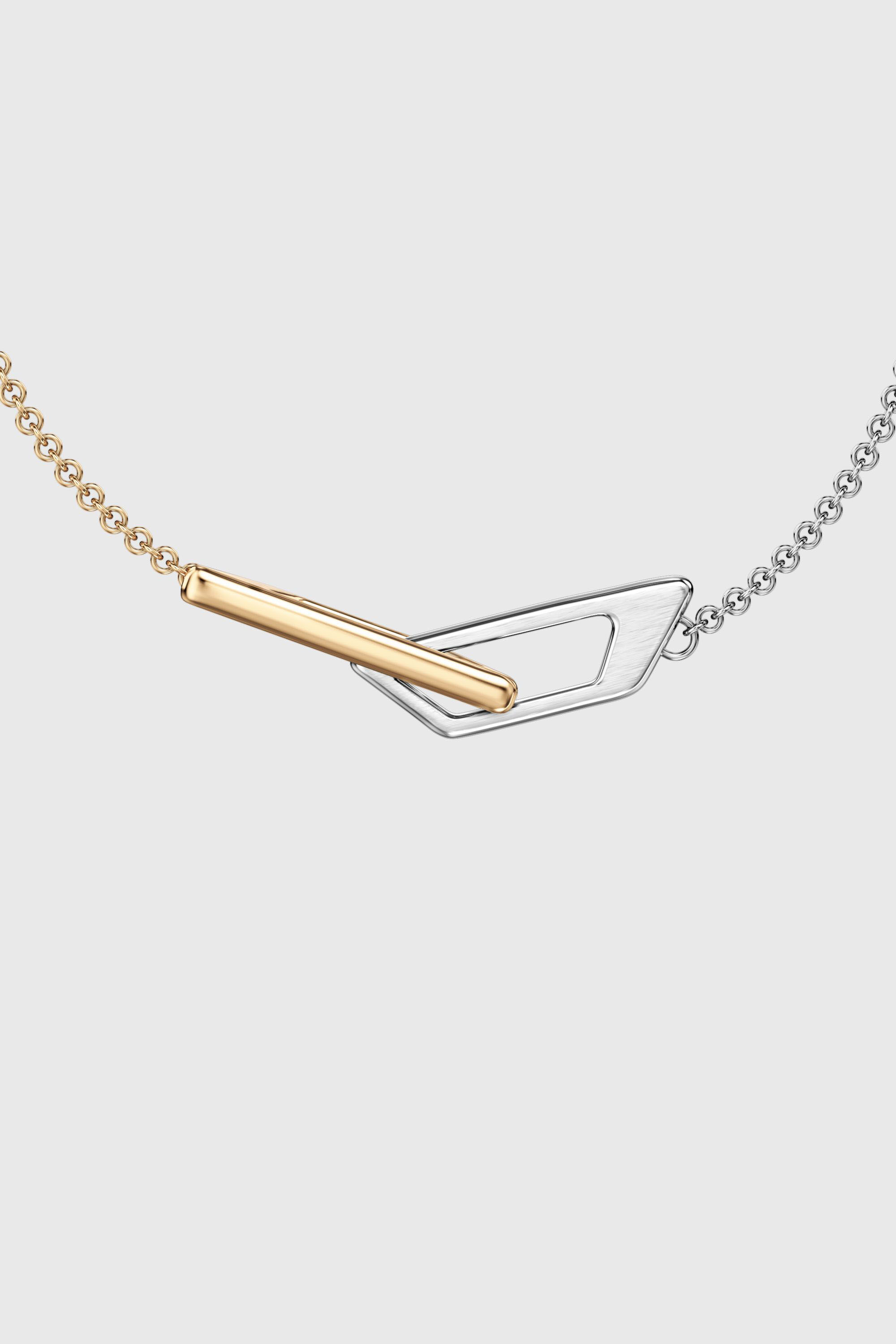 Diesel - DX1686931  JEWELLERY, Bracelet cha&icirc;ne en acier inoxydable Mixte in Gris argent&eacute; - 3