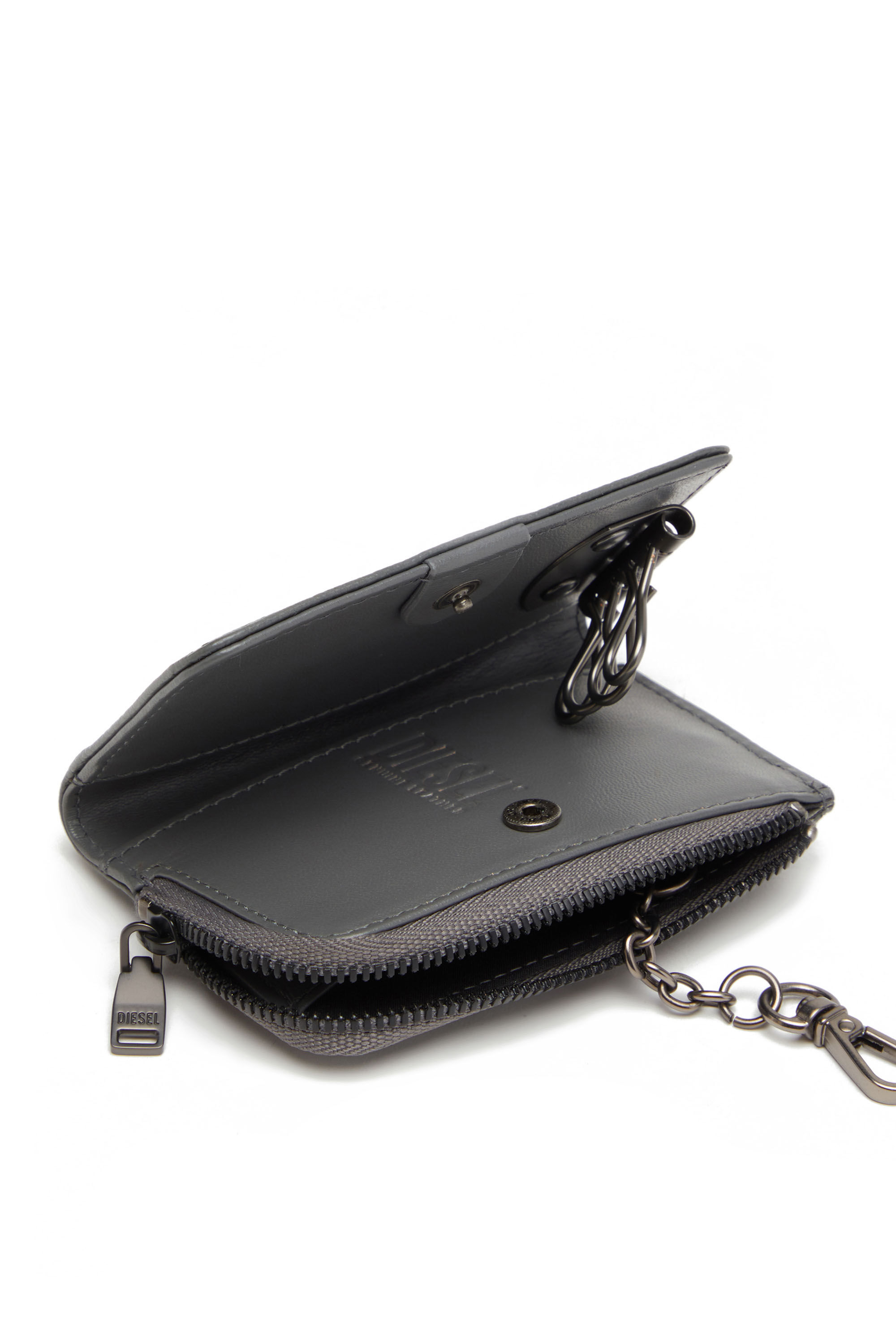 Diesel - L-ZIP KEY, Gris foncé - Image 4