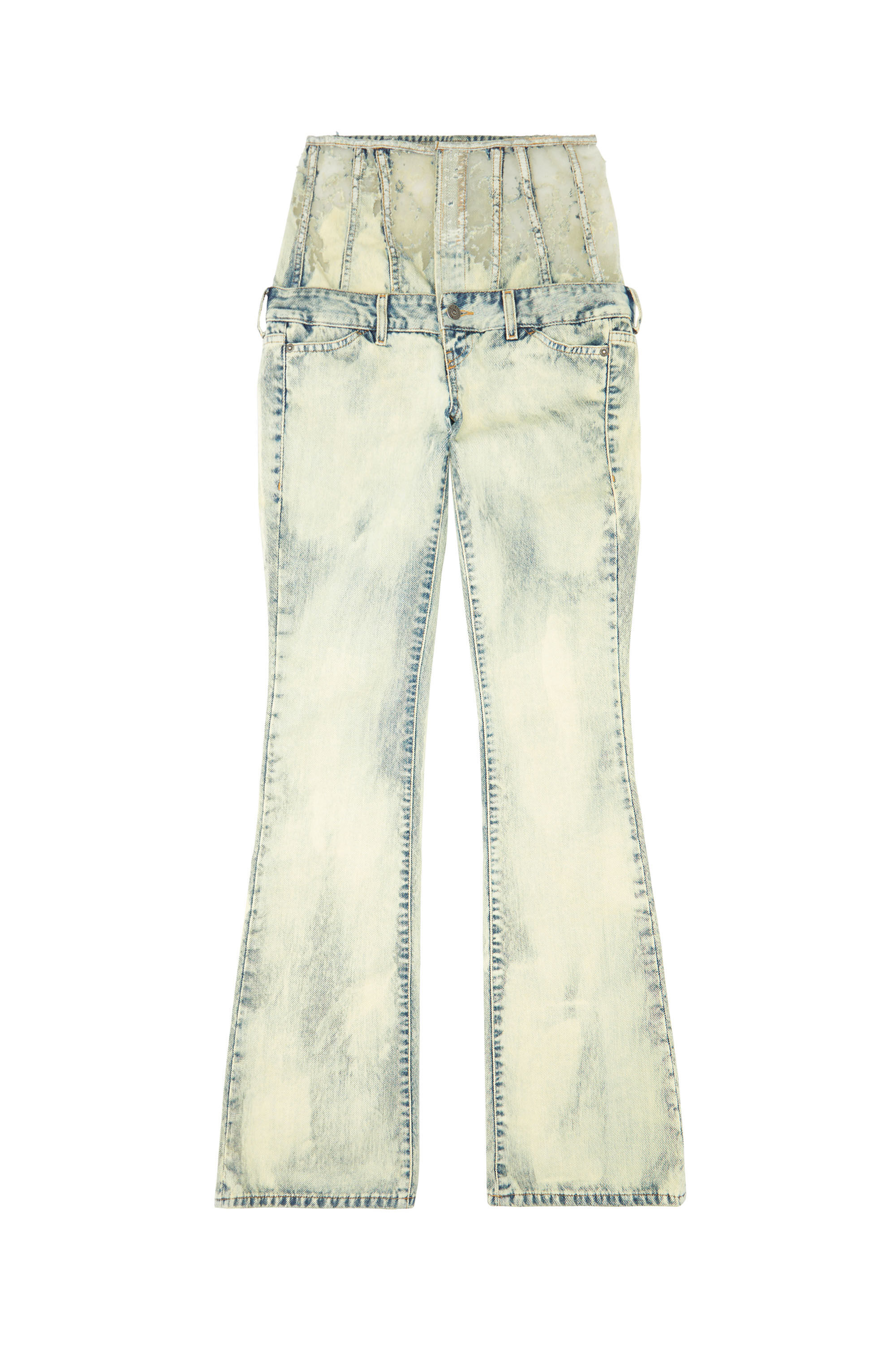 Diesel - Bootcut and Flare Jeans 1969 D-Ebbey 068GP, Bleu Clair - Image 2