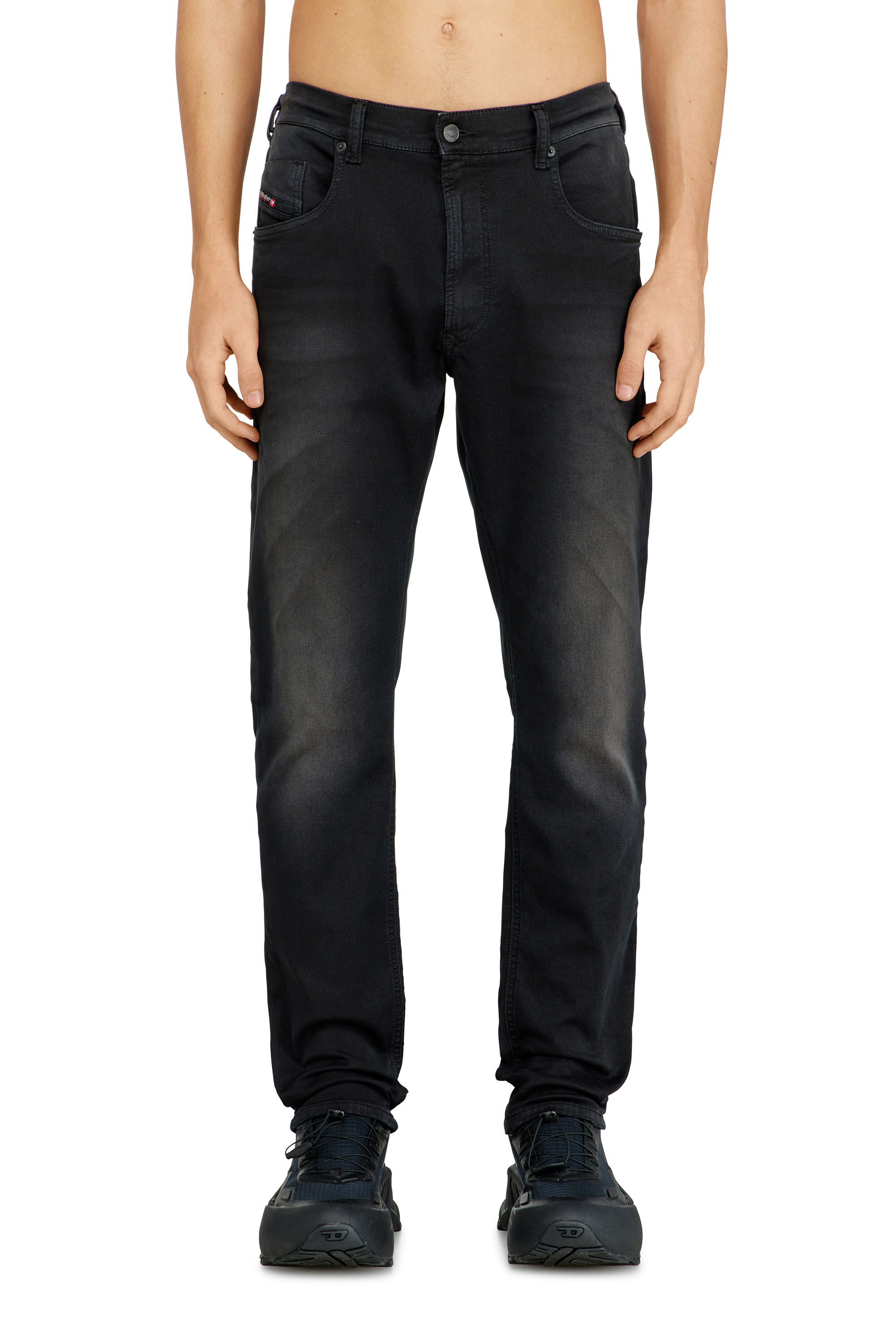 Diesel - Regular 2032 D-Krooley-BW Joggjeans&reg; 0670M Homme, Noir - Image 3
