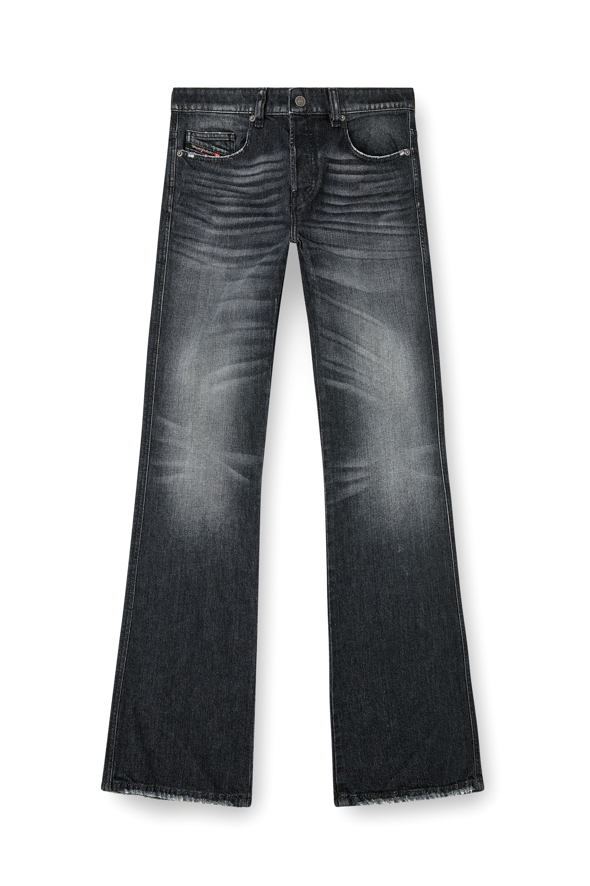 Diesel - Bootcut Jeans 1998 D-Buck 09L50 Homme, Noir/Gris fonc&eacute; - Image 6
