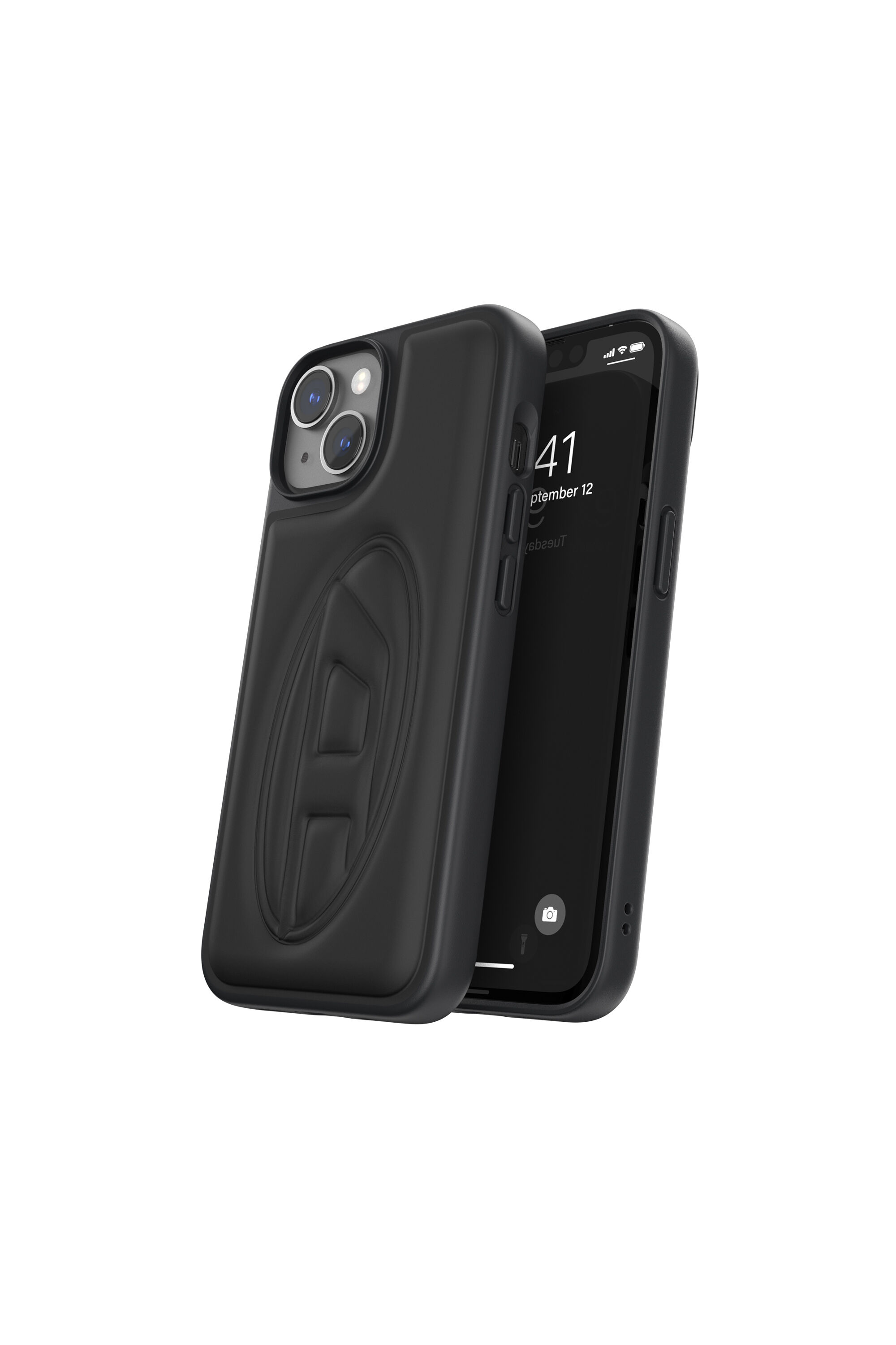 Diesel - 53406 MOULDED CASE, Coque moulée pur iPhone 14 Mixte in Noir - 3