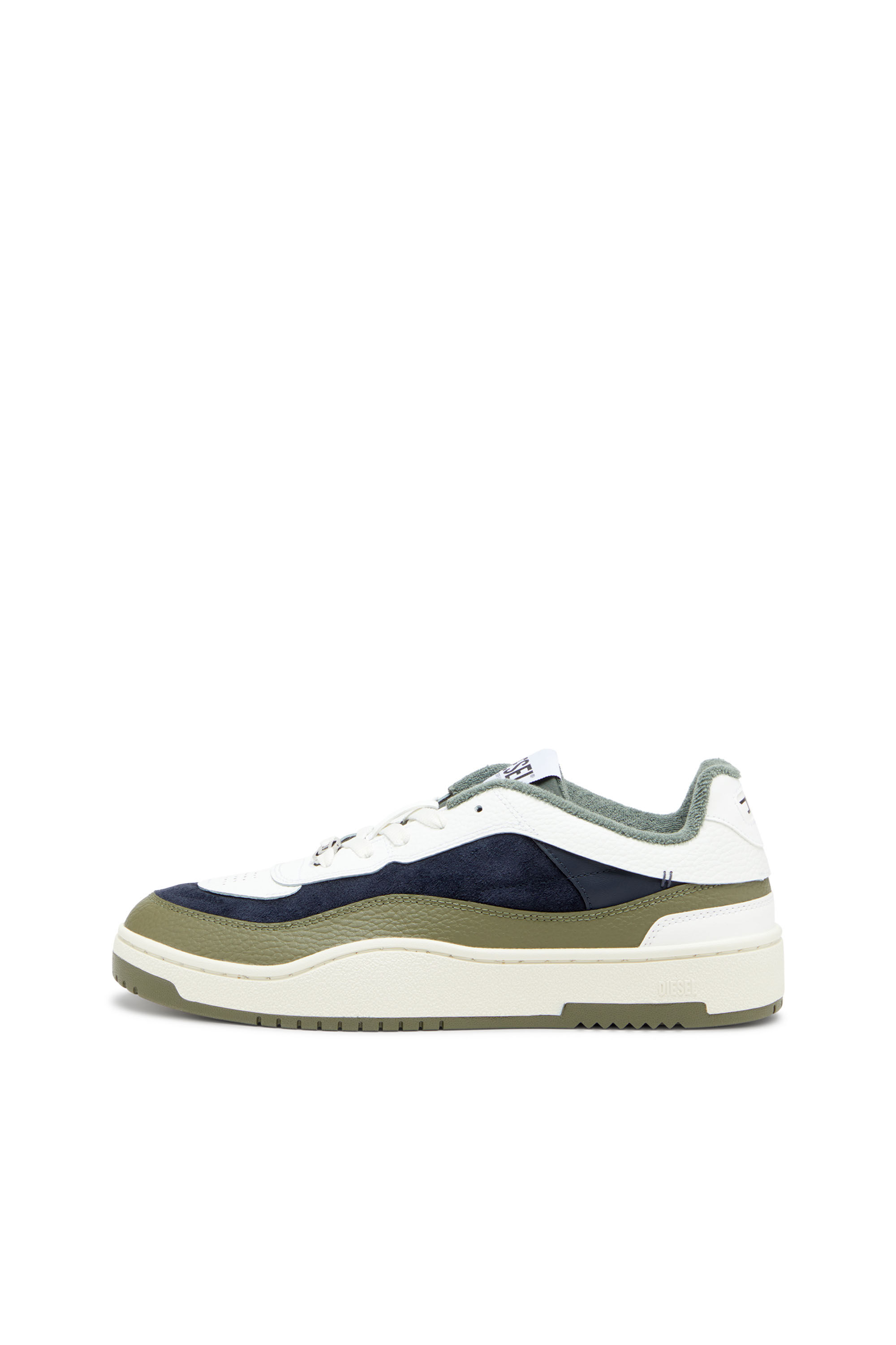 S-OVAL SKATE LOW, Blanc/Vert