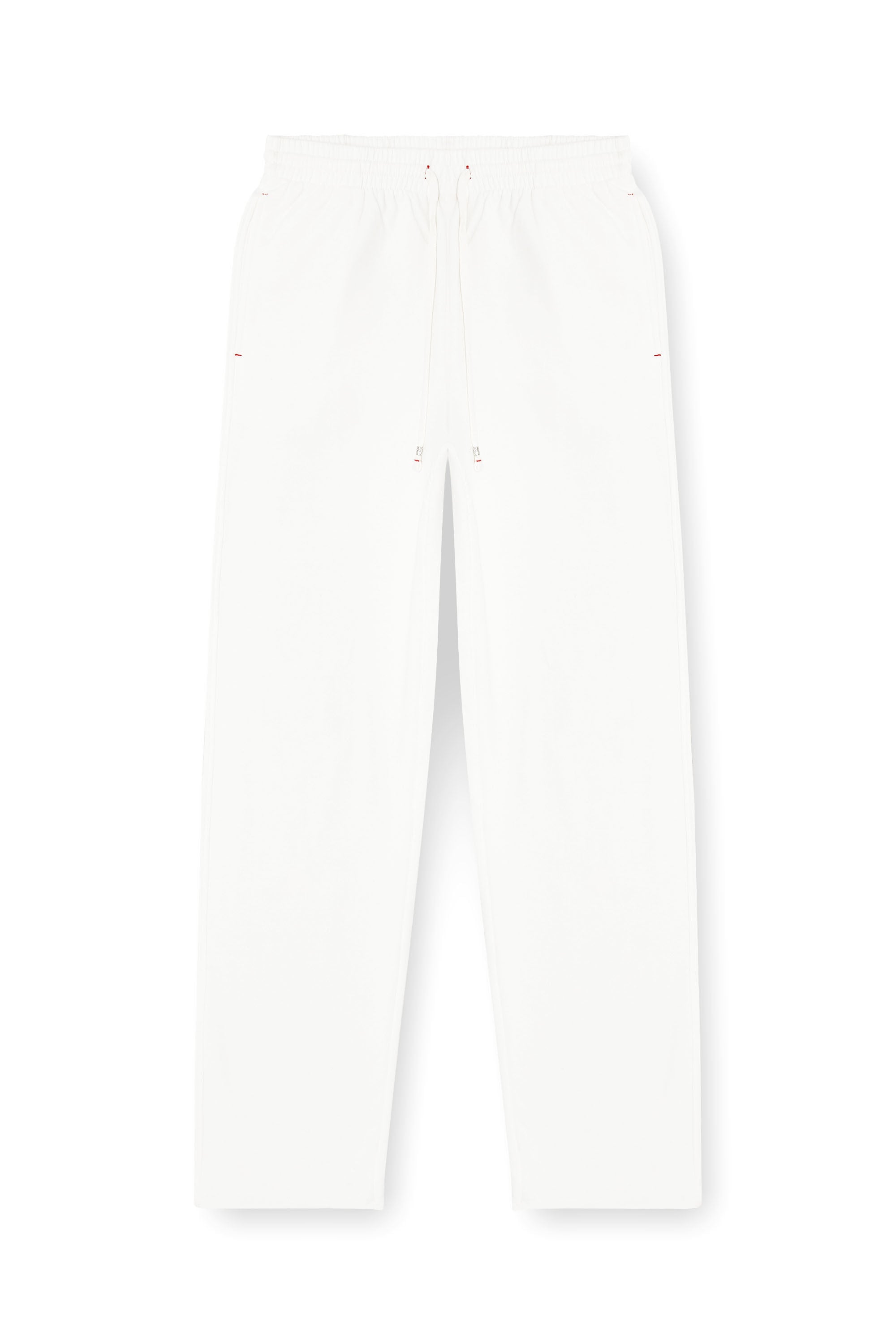 Diesel - INDRA-D-CORE, Pantalon de jogging gratt&eacute; avec ourlets francs Femme in Blanc - 2