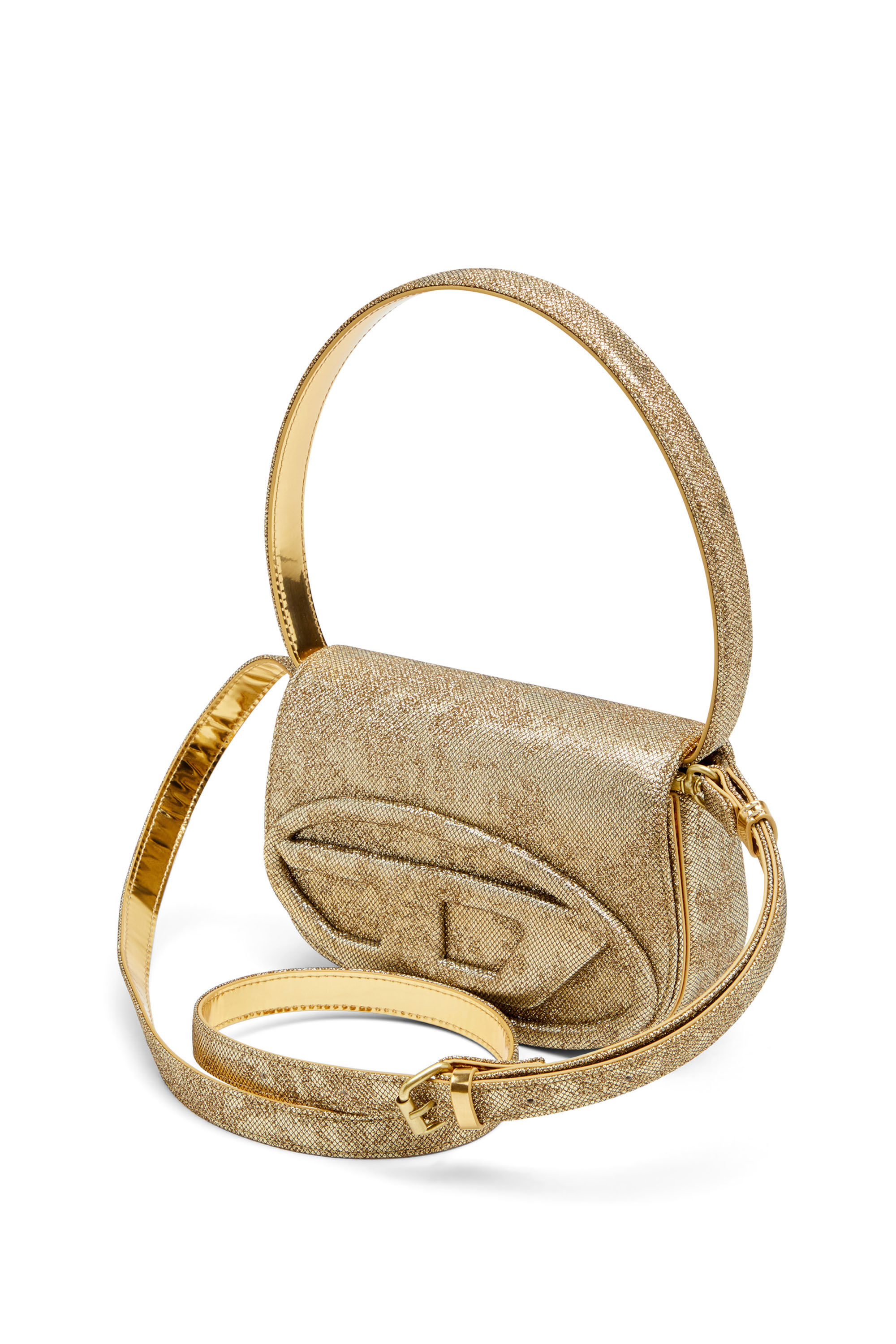 Diesel - 1DR, Sac emblématique 1DR en Lurex camouflage à paillettes Femme in ToBeDefined - 2