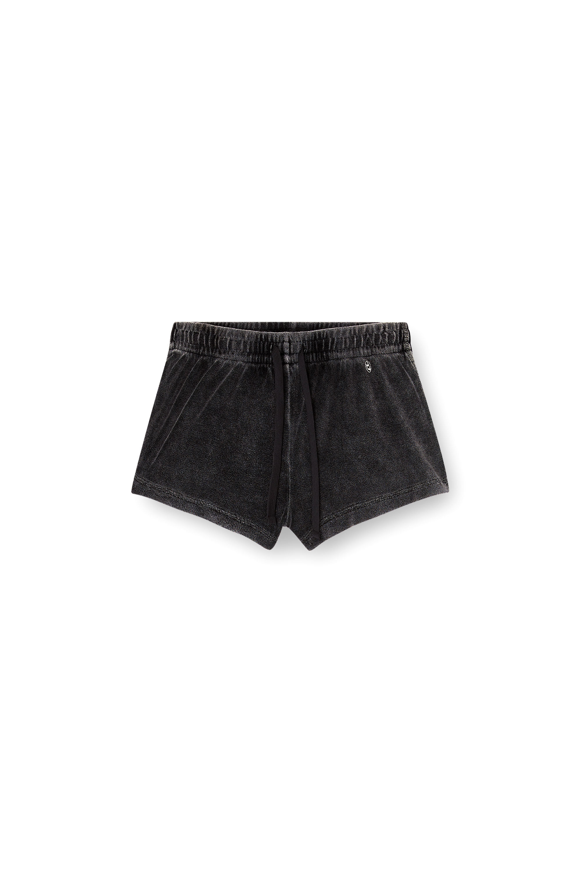 Diesel - VANESSA-DNM, Short en tissu éponge traité Femme in ToBeDefined - 4