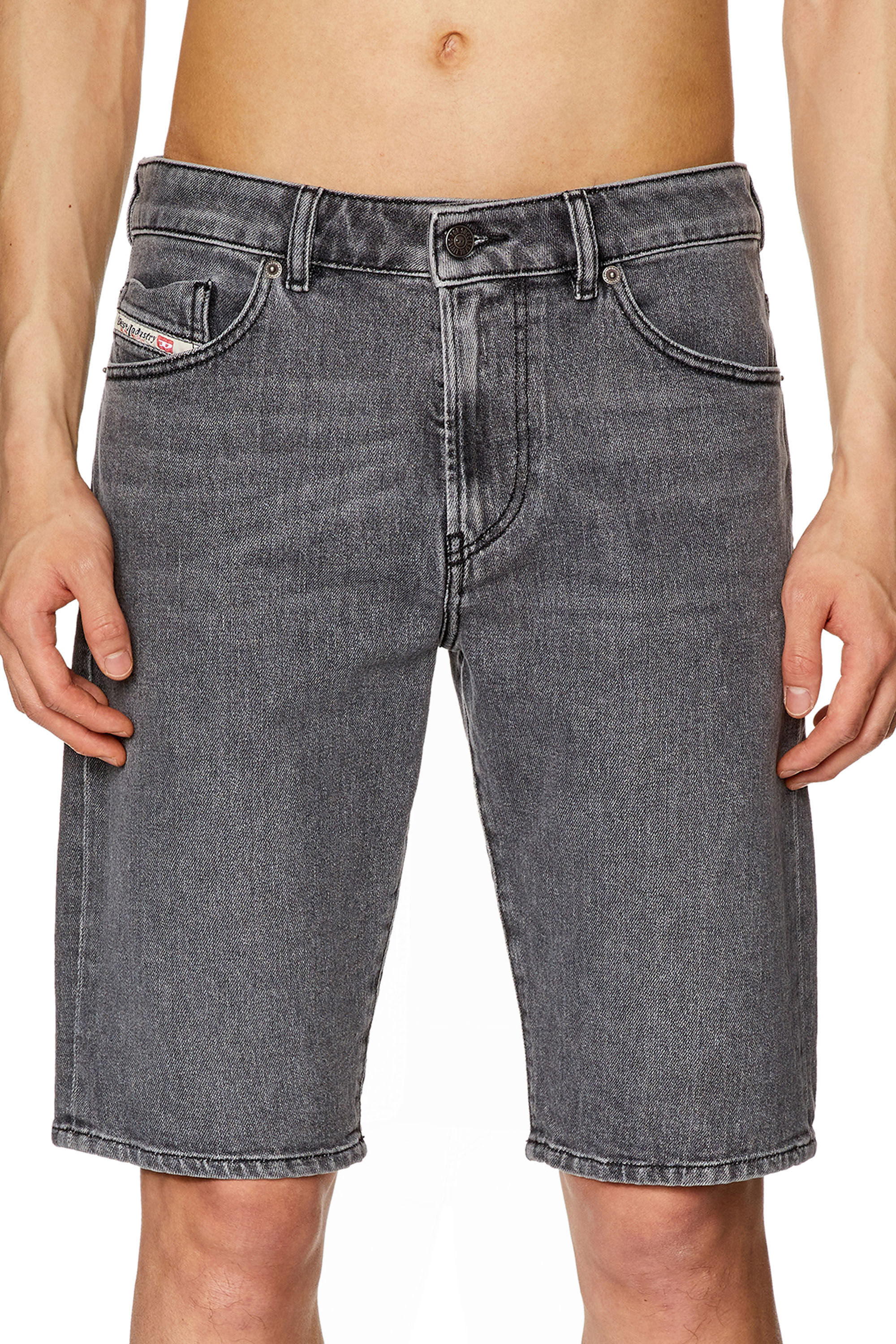 Diesel - SLIM-SHORT, Noir/Gris foncé - Image 5