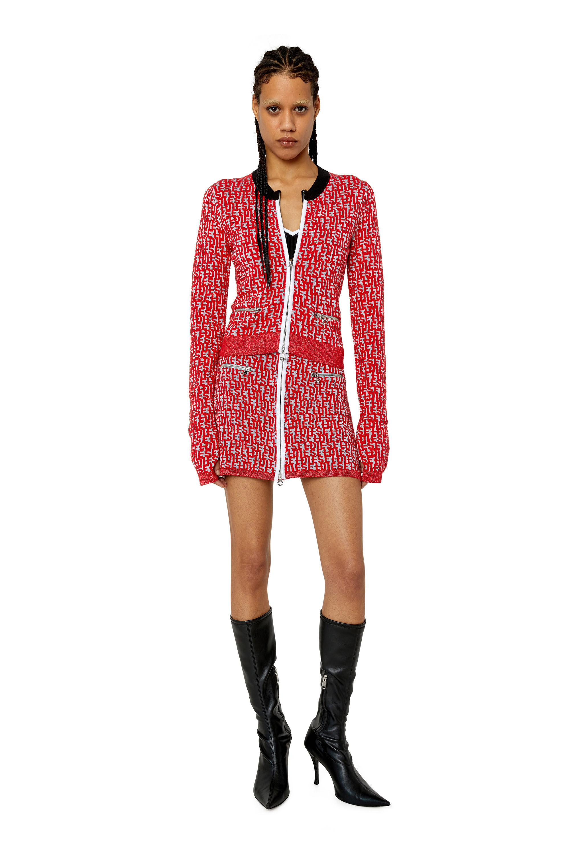 Diesel - M-ALLORCA, Rouge/Gris - Image 1