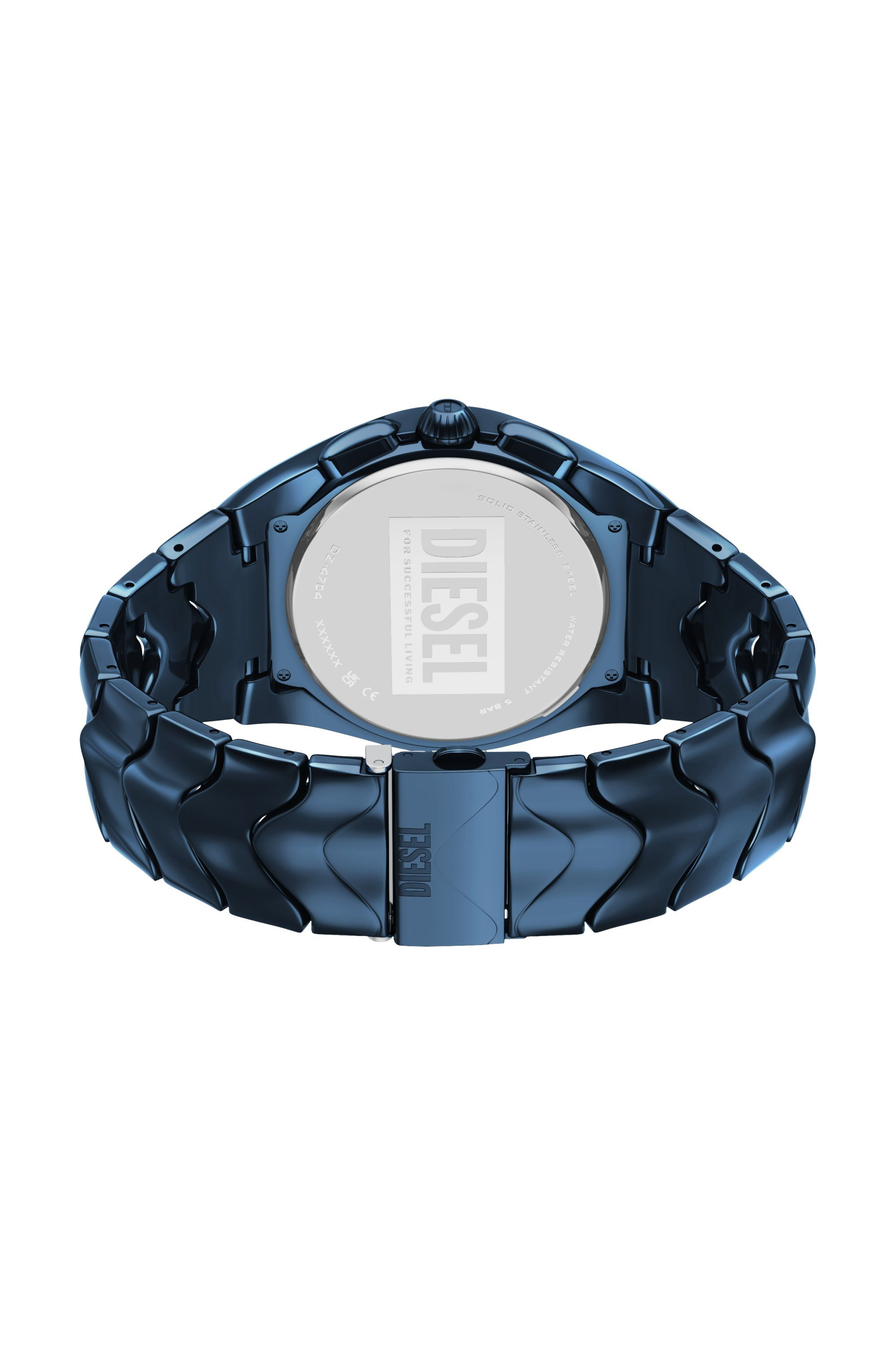 Diesel - DZ4704 WATCH, Montre Mercurial en acier inoxydable bleu Homme in Polychrome - 5