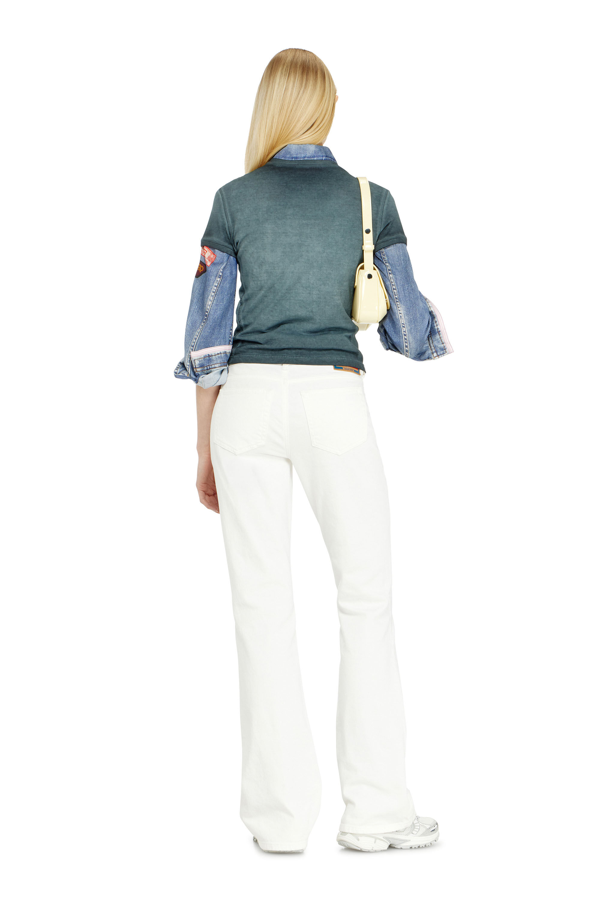Diesel - Bootcut Jeans 1969 D-Ebbey 09D63 Femme, Blanc - Image 3
