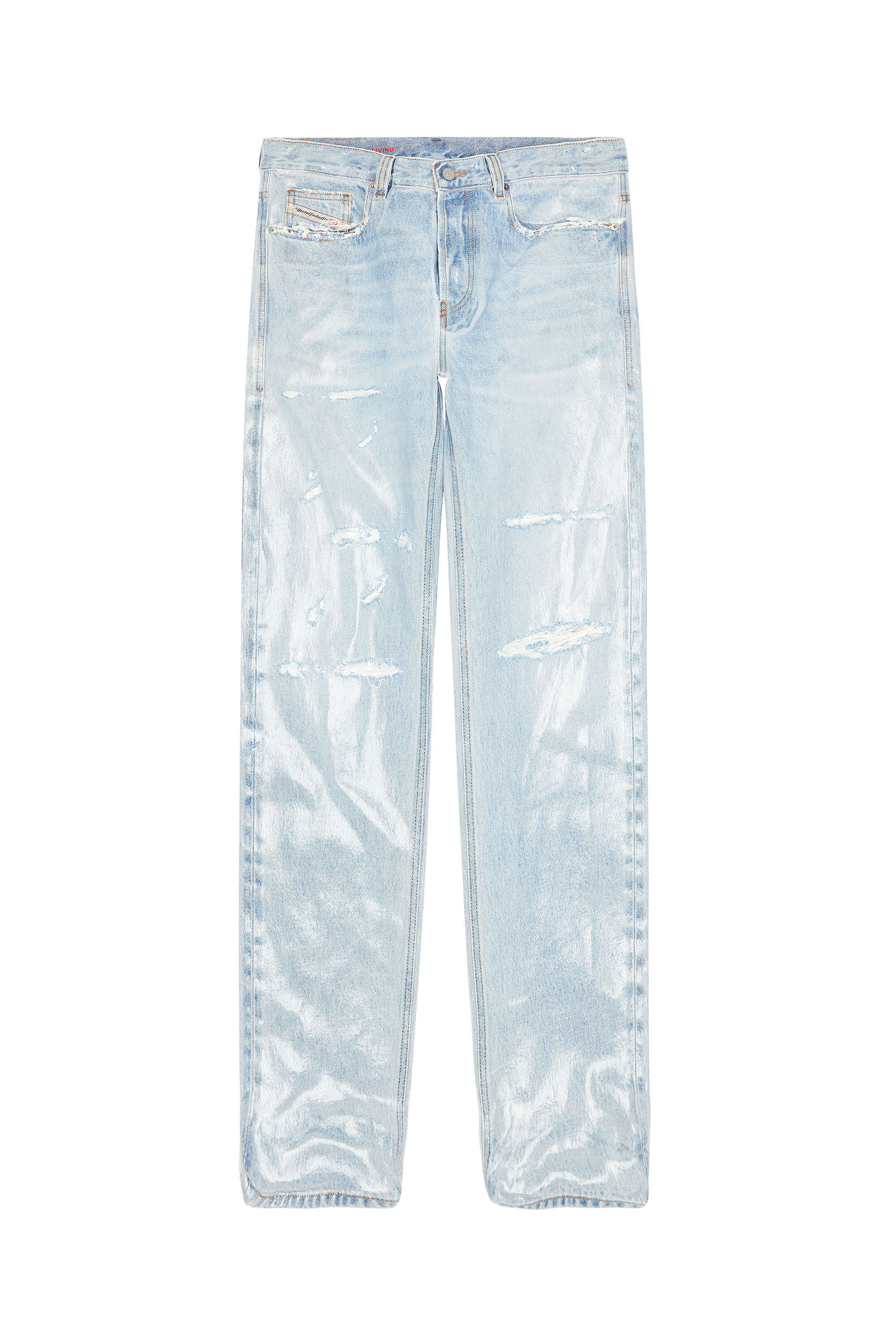 Diesel - 2010 D-Macs 007H8 Straight Jeans, Bleu Clair - Image 2