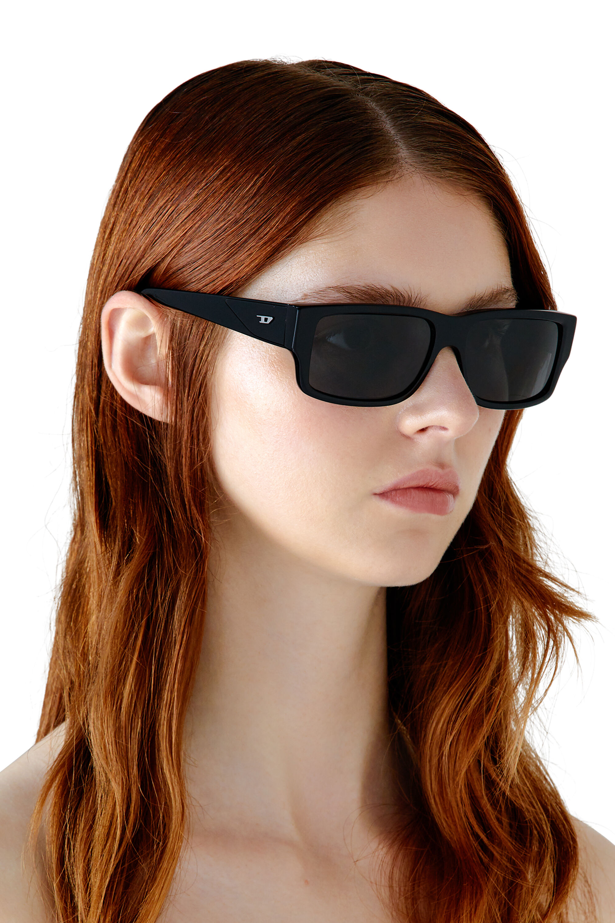 Lunettes de soleil rectangulaires pour homme Diesel 0DL2003