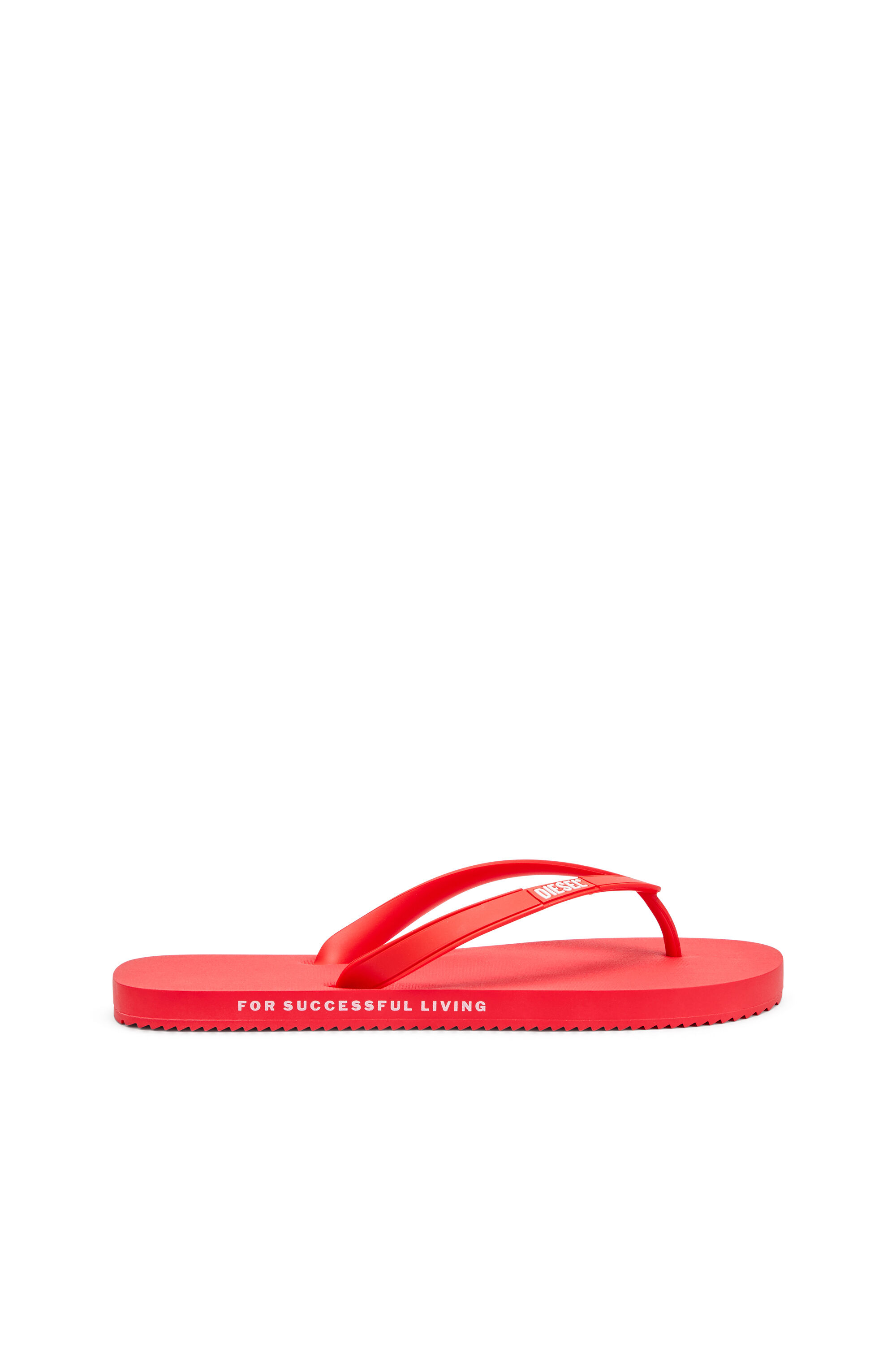 Diesel - SA-RIO, Sa-Rio-Tongs en caoutchouc Homme in Rouge - 1