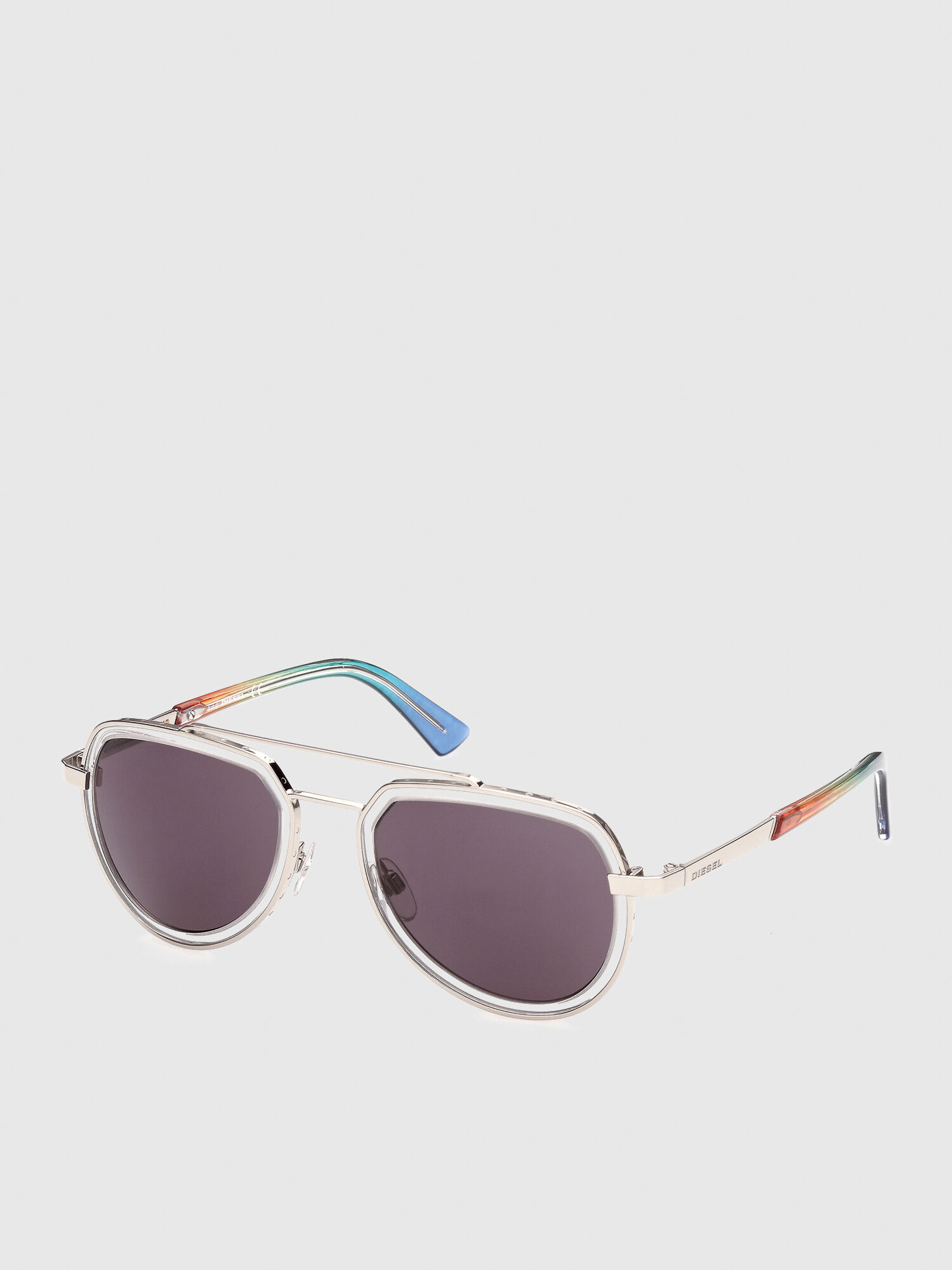 Diesel - DL0266, Lunettes aviateur avec thème « Pride » Mixte in Polychrome - 2