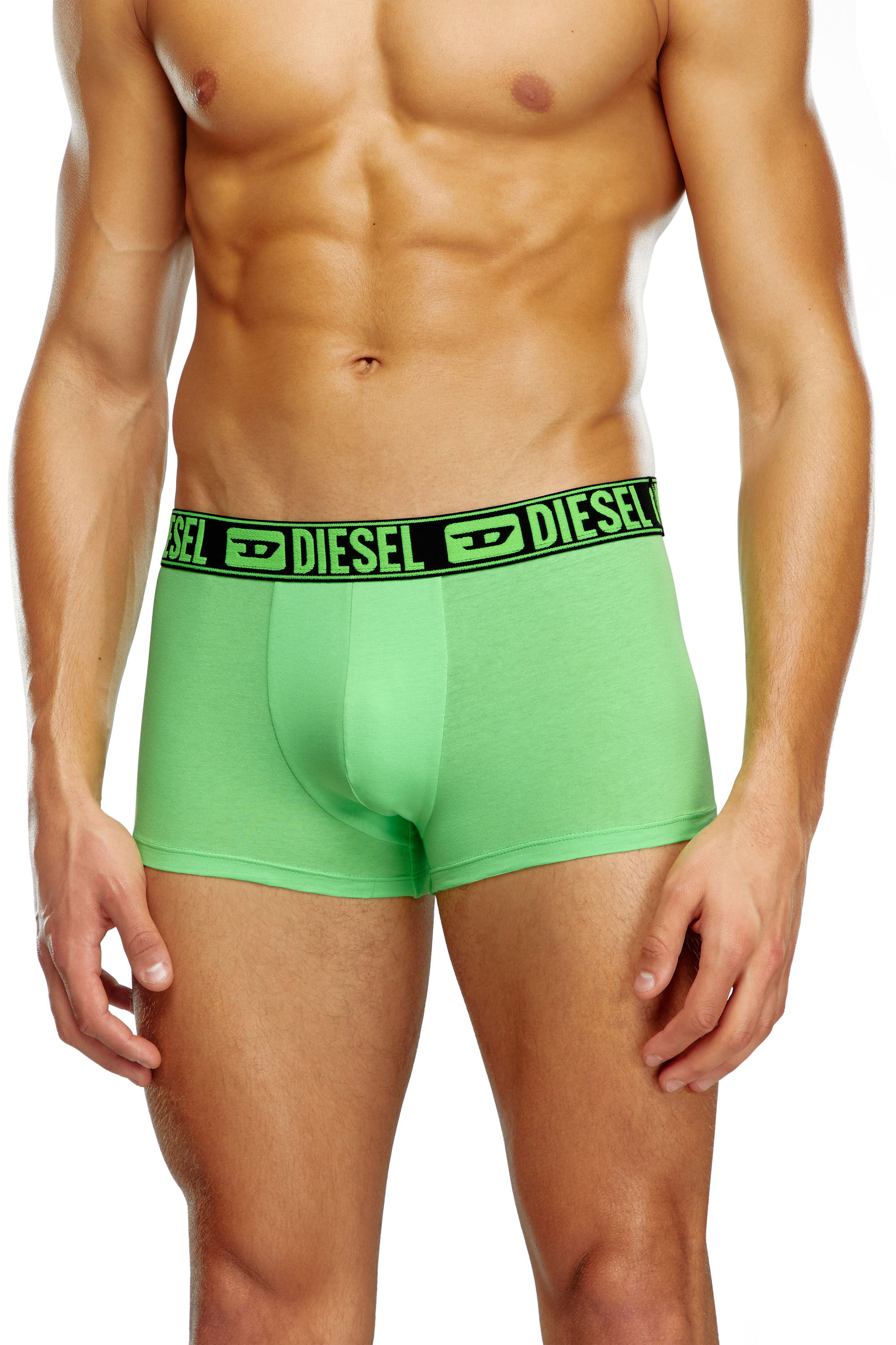 Diesel - UMBX-DAMIENTHREEPACK, Lot de trois boxers avec taille fluo Homme in Polychrome - 3