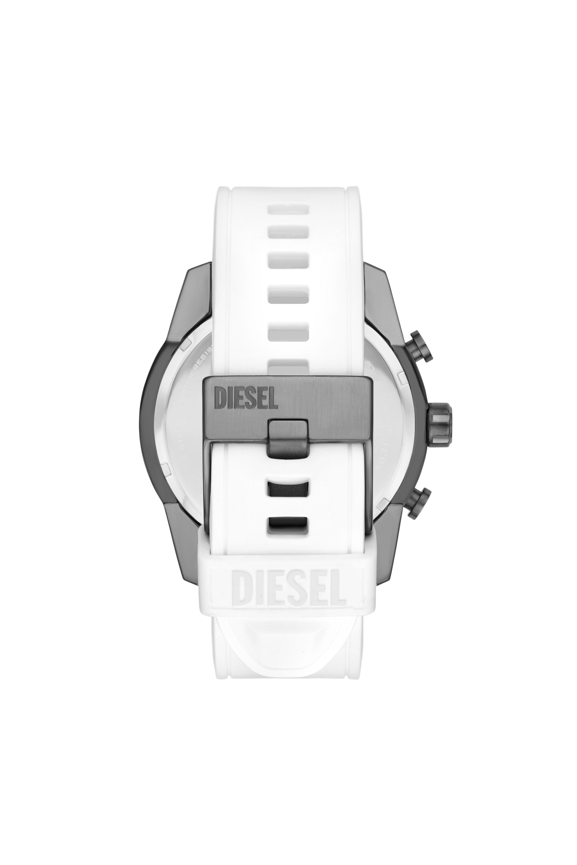 Montre Split en silicone blanc Homme DZ4631 Diesel
