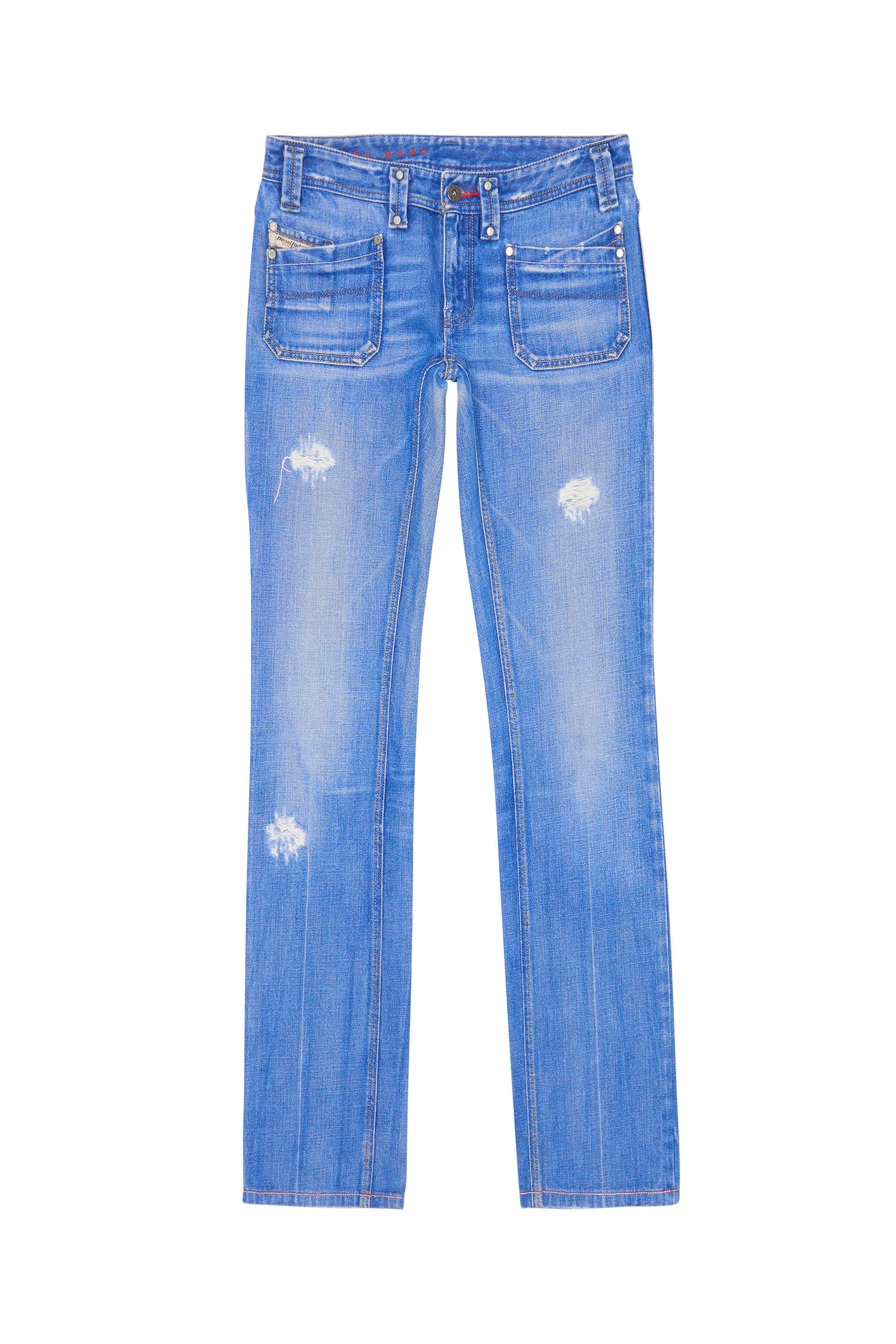 Diesel - KEATE, Diesel Femme - Jeans Bleu clair Femme in Bleu - 1