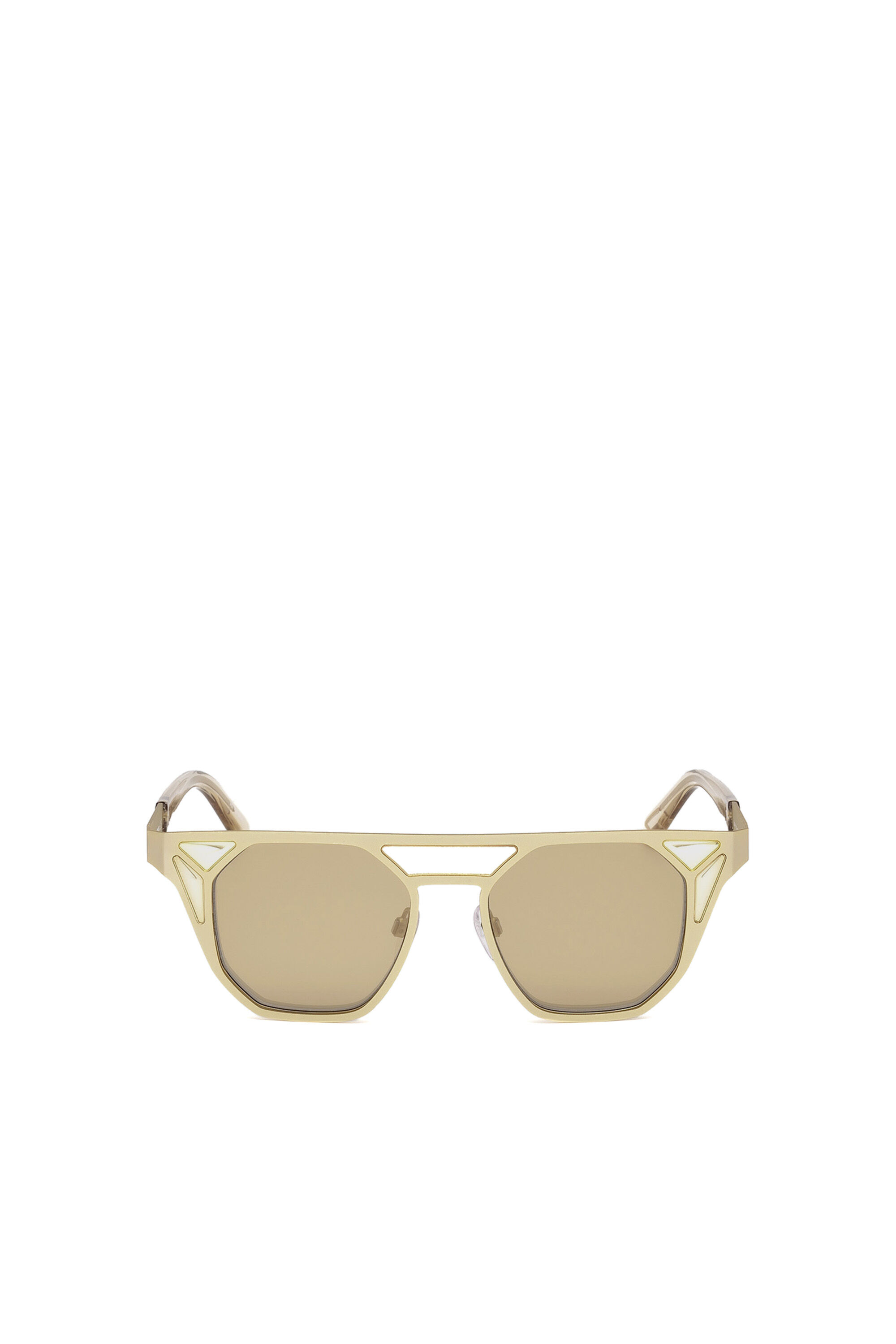 Diesel - DL0249, Lunettes inspirées des vitraux Femme in Doré - 1