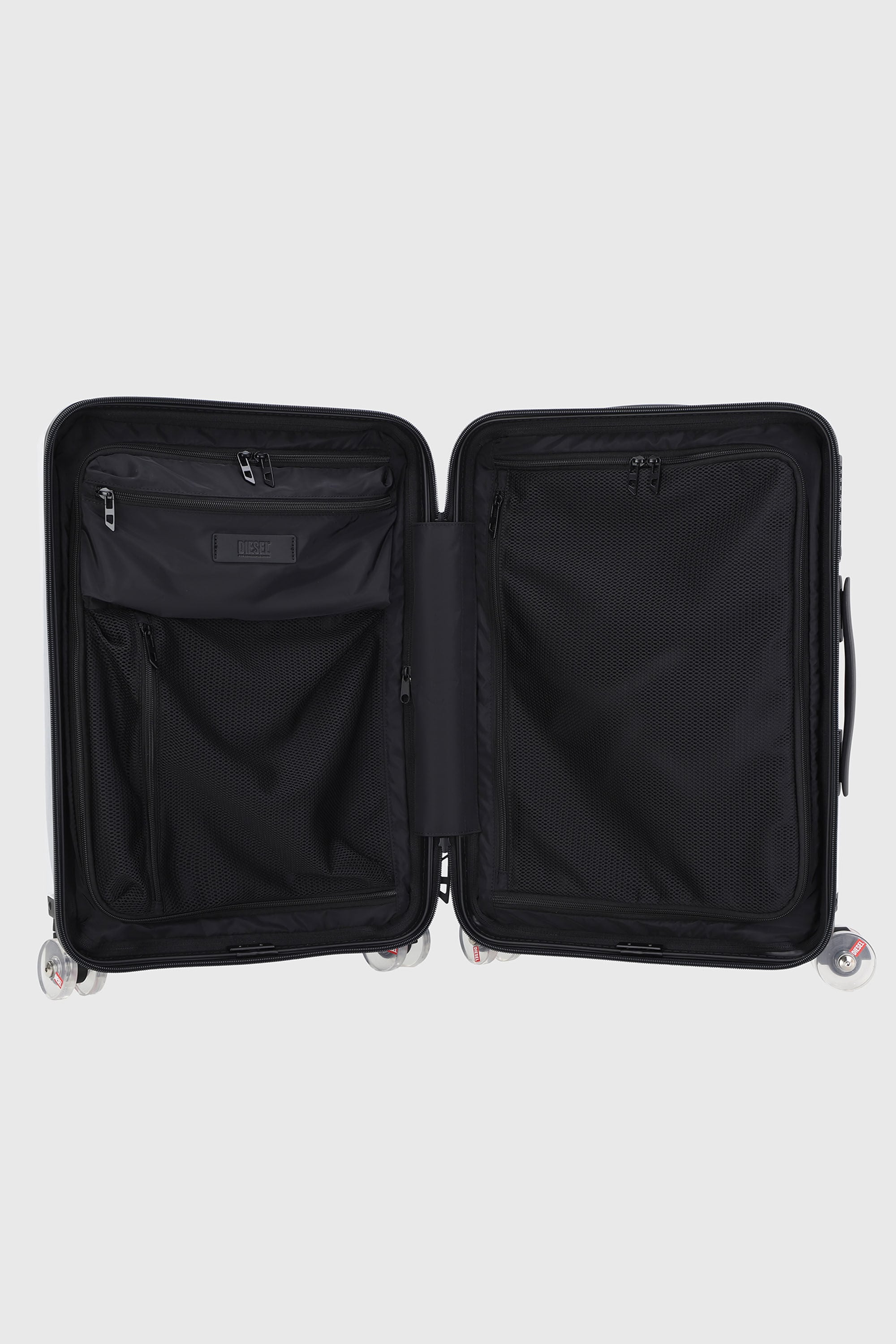 Diesel - LU0036 HARD LUGGAGE - DSL009, Valise &agrave; logo transparent taille S Mixte in Bleu - 3