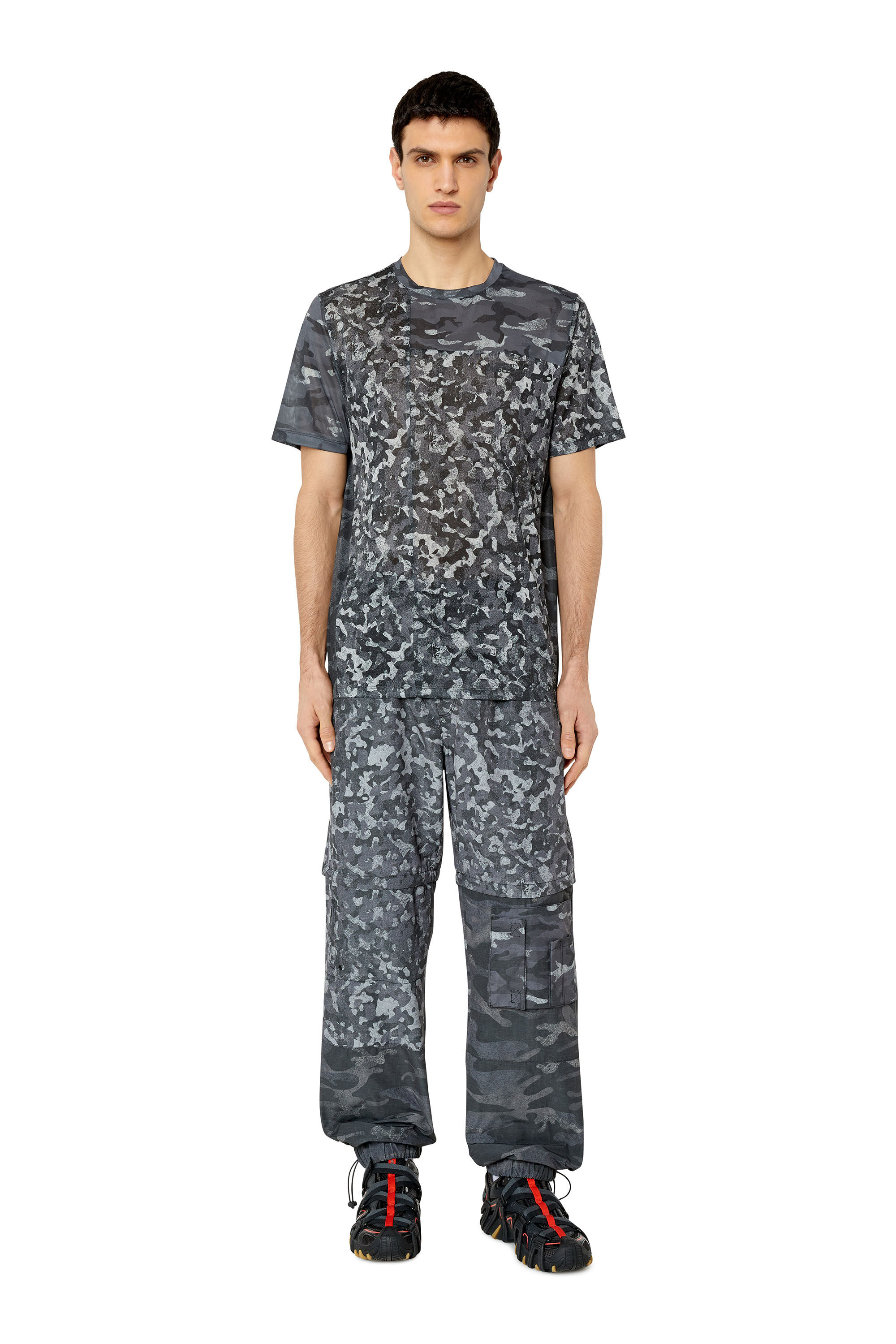 Diesel - AMTEE-MENG-WT09, Gris/Noir - Image 1
