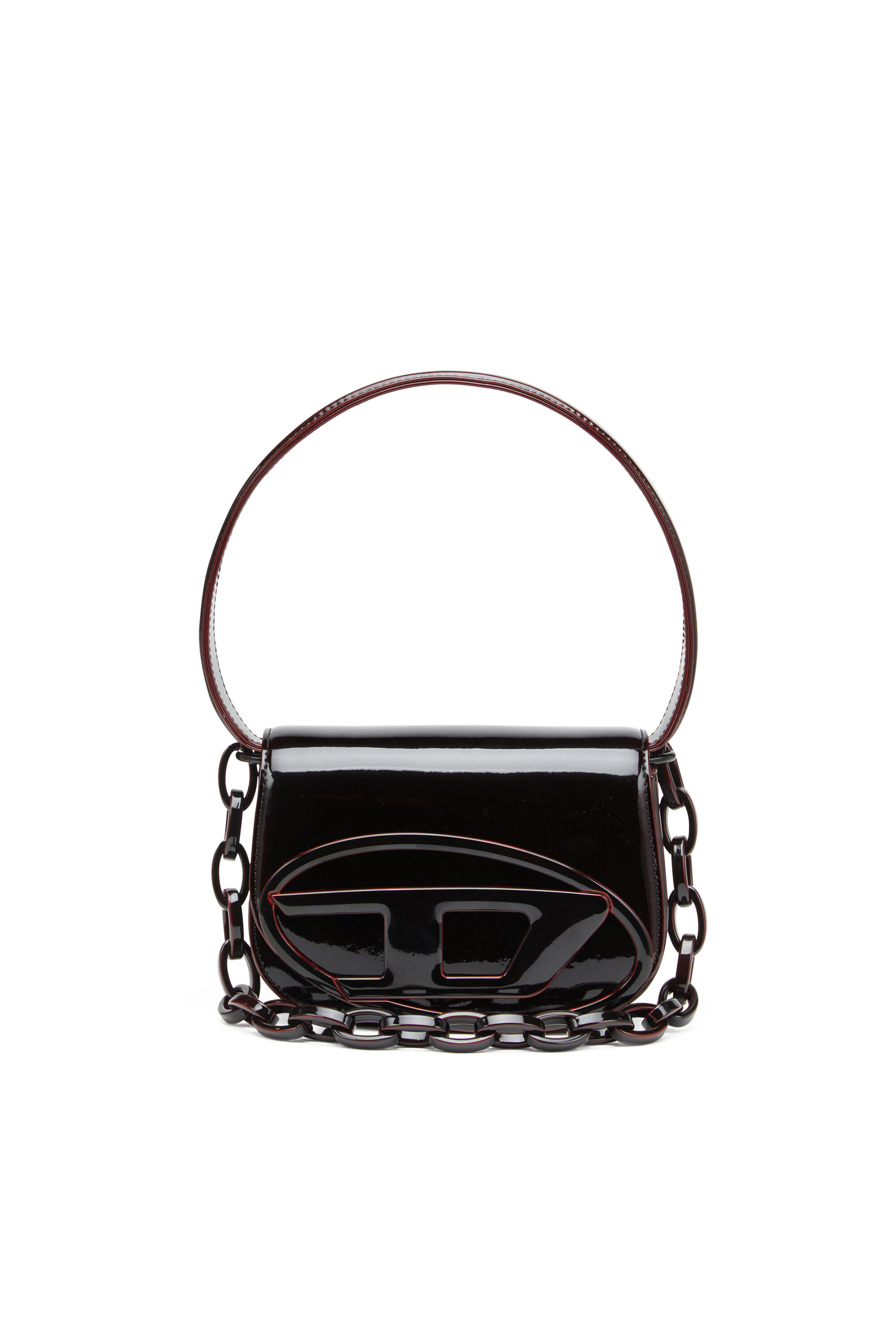 Diesel - 1DR, 1DR-Sac emblématique 1DR en PU liquide Femme in Rouge - 1