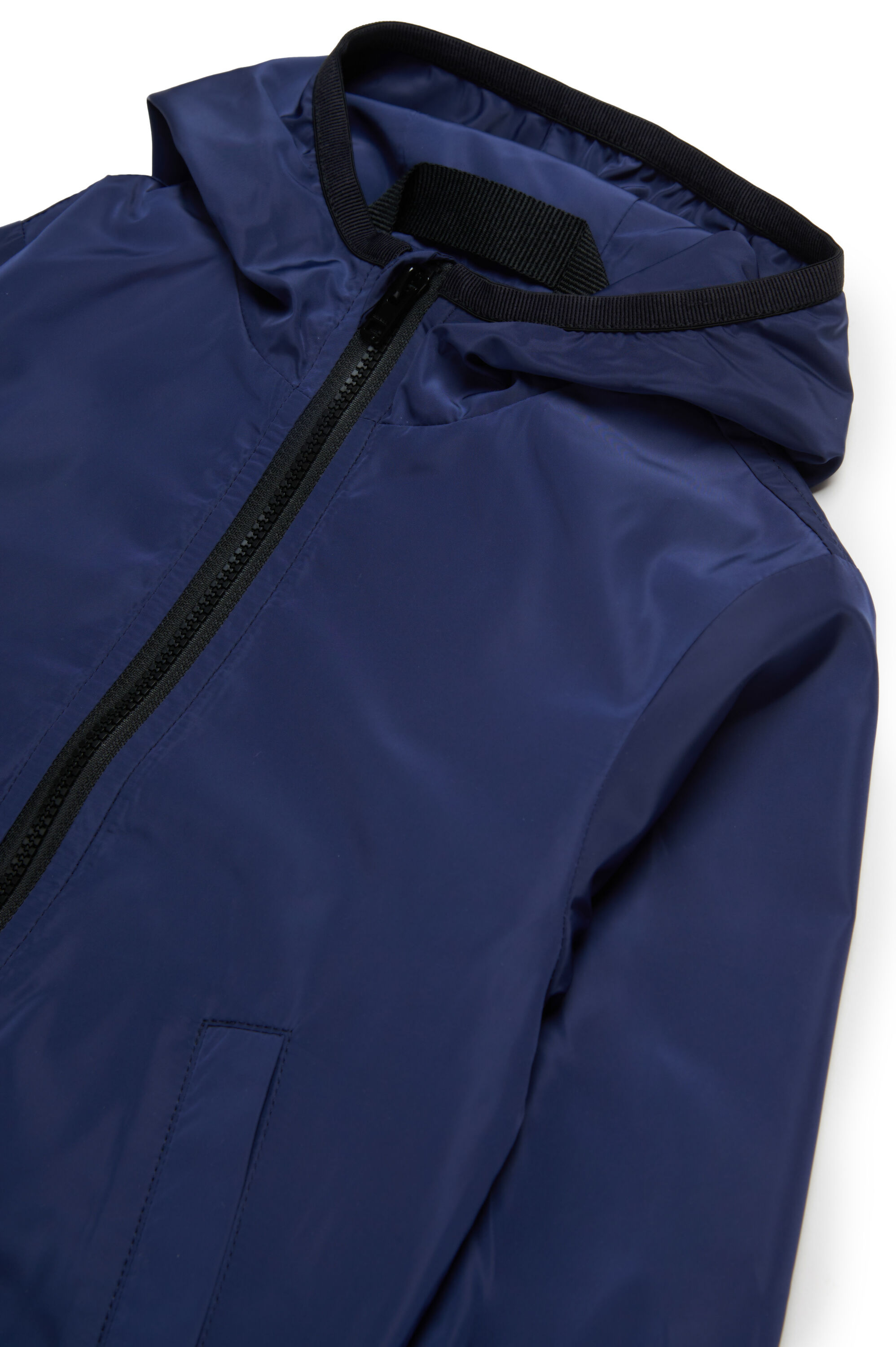Diesel - JFLOGB, Veste à capuche avec mega imprimé Oval D Mixte in Bleu - 3