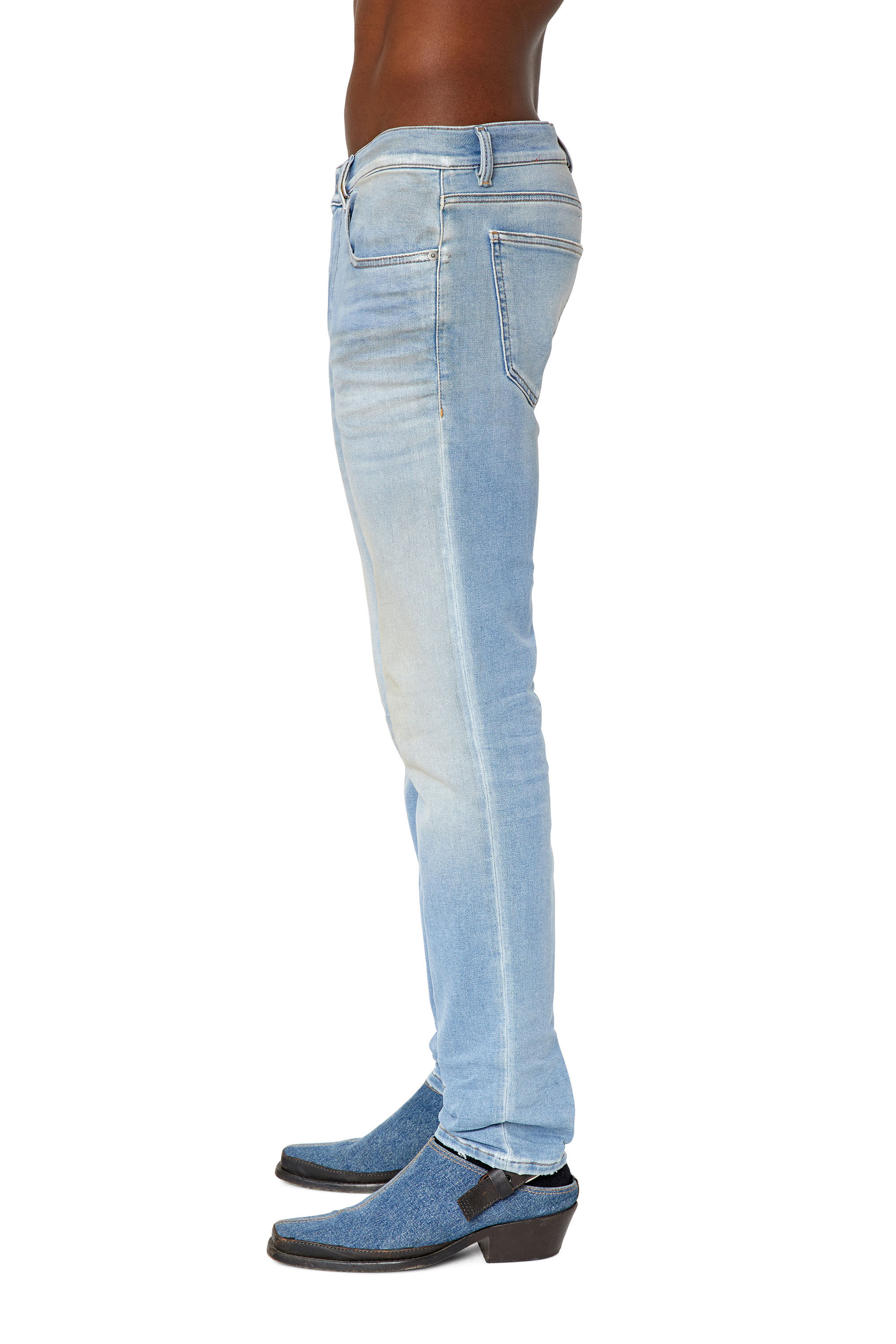Diesel - D-Strukt JoggJeans® 068CW Slim, Bleu Clair - Image 5