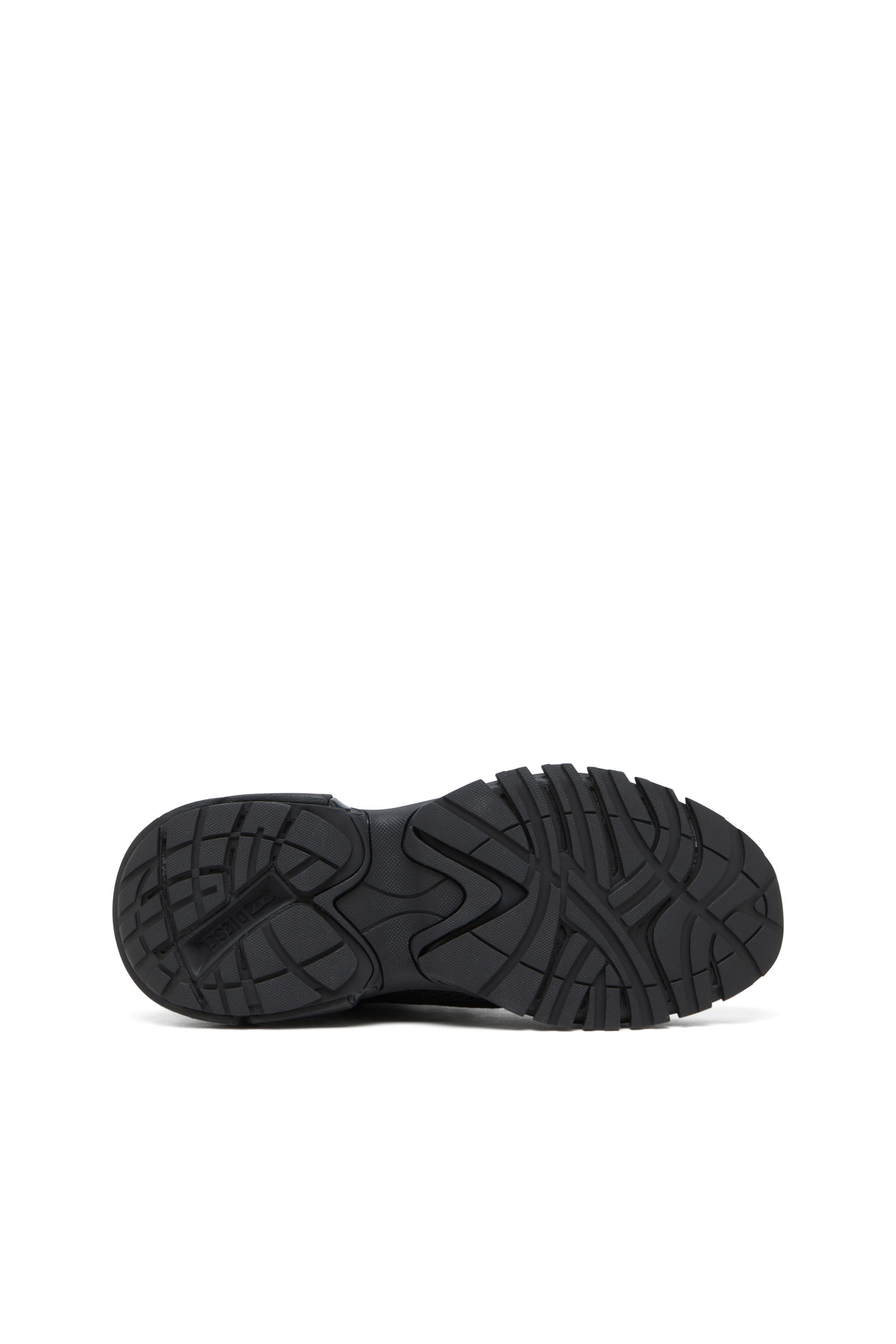 Diesel - S-PRO-V-DENSE LOW, S-Pro-V-Dense-Sneakers en mesh avec logo Oval D Homme in Noir - 5