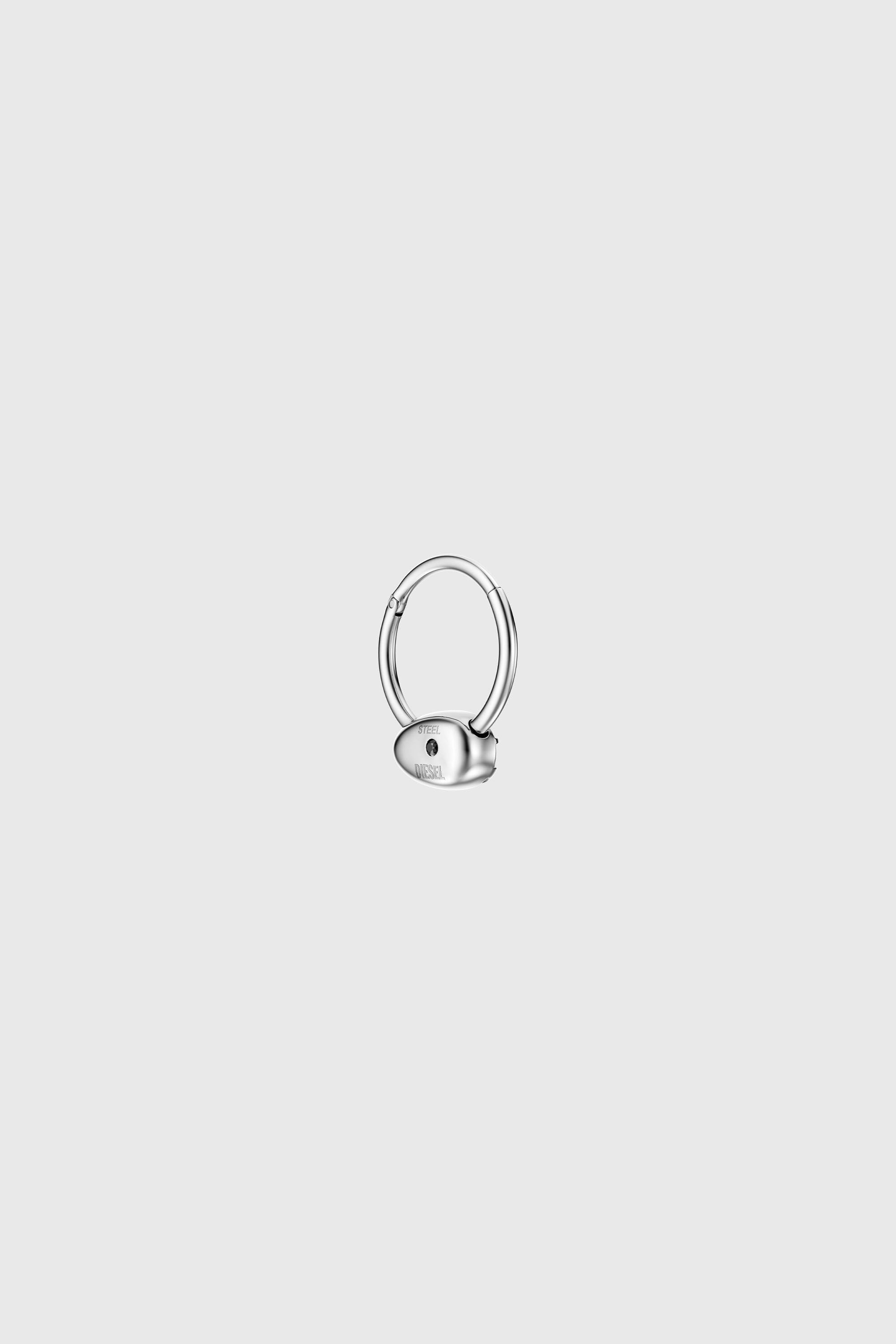 Diesel - DX1701040 JEWELLERY, Bijou de septum en acier inoxydable Mixte in Gris argent&eacute; - 3