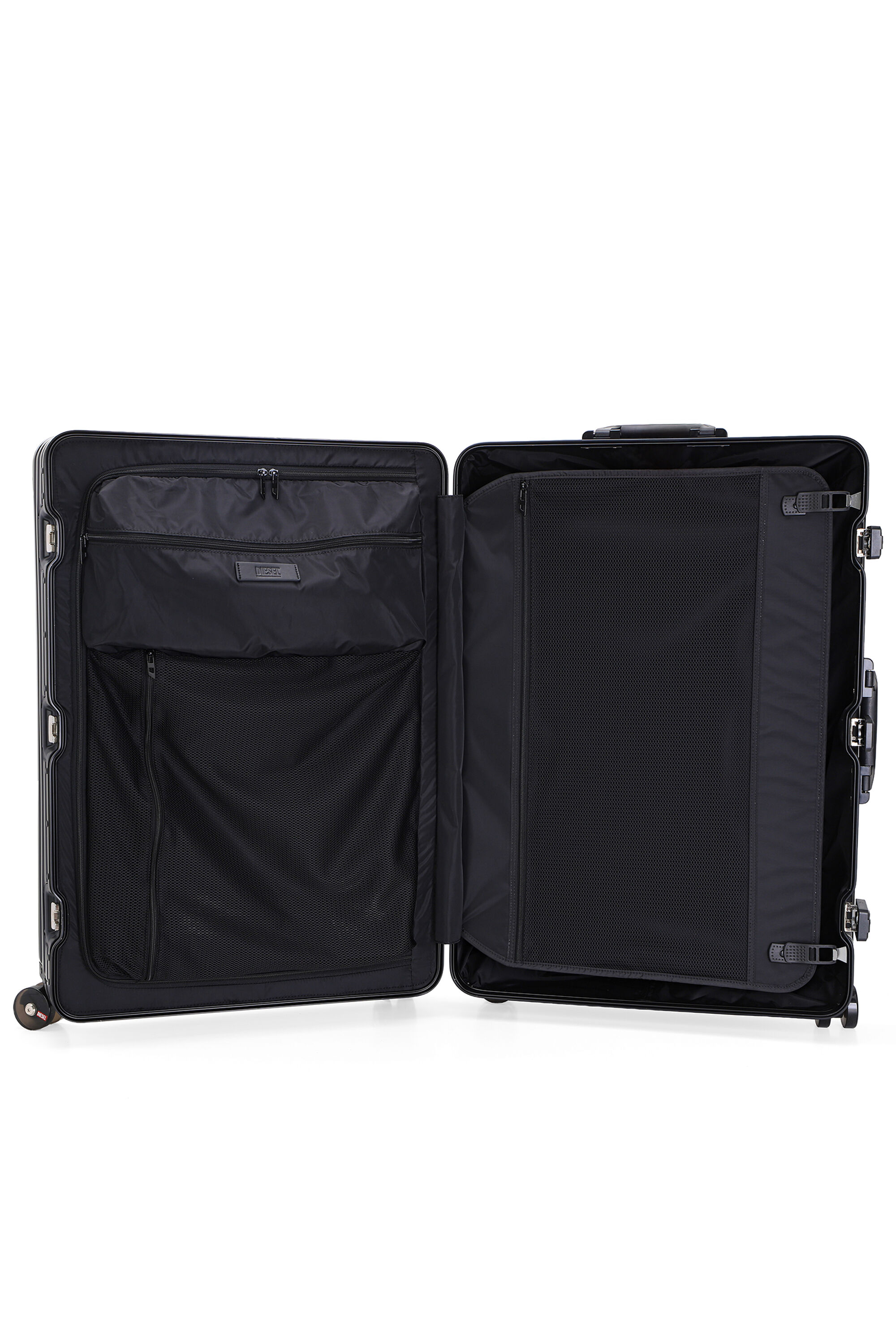Diesel - DIESEL ALUMINUM TROLLEY- DSL002, Valise en aluminium taille L Mixte in Noir - 3
