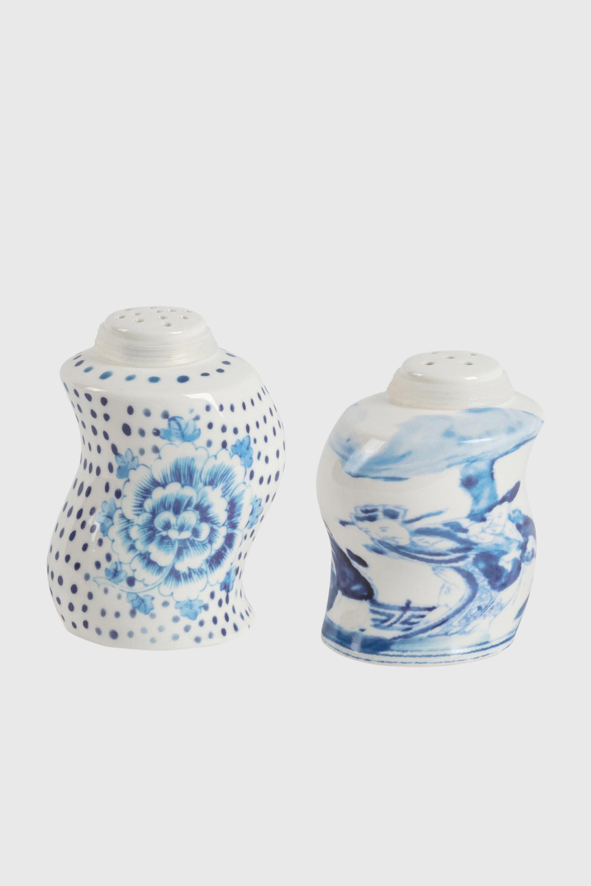 Diesel - 11289 PORCELAIN SPICES SHAKER SET "CLASS, Set de pots &agrave; &eacute;pices en porcelaine Mixte in Polychrome - 3