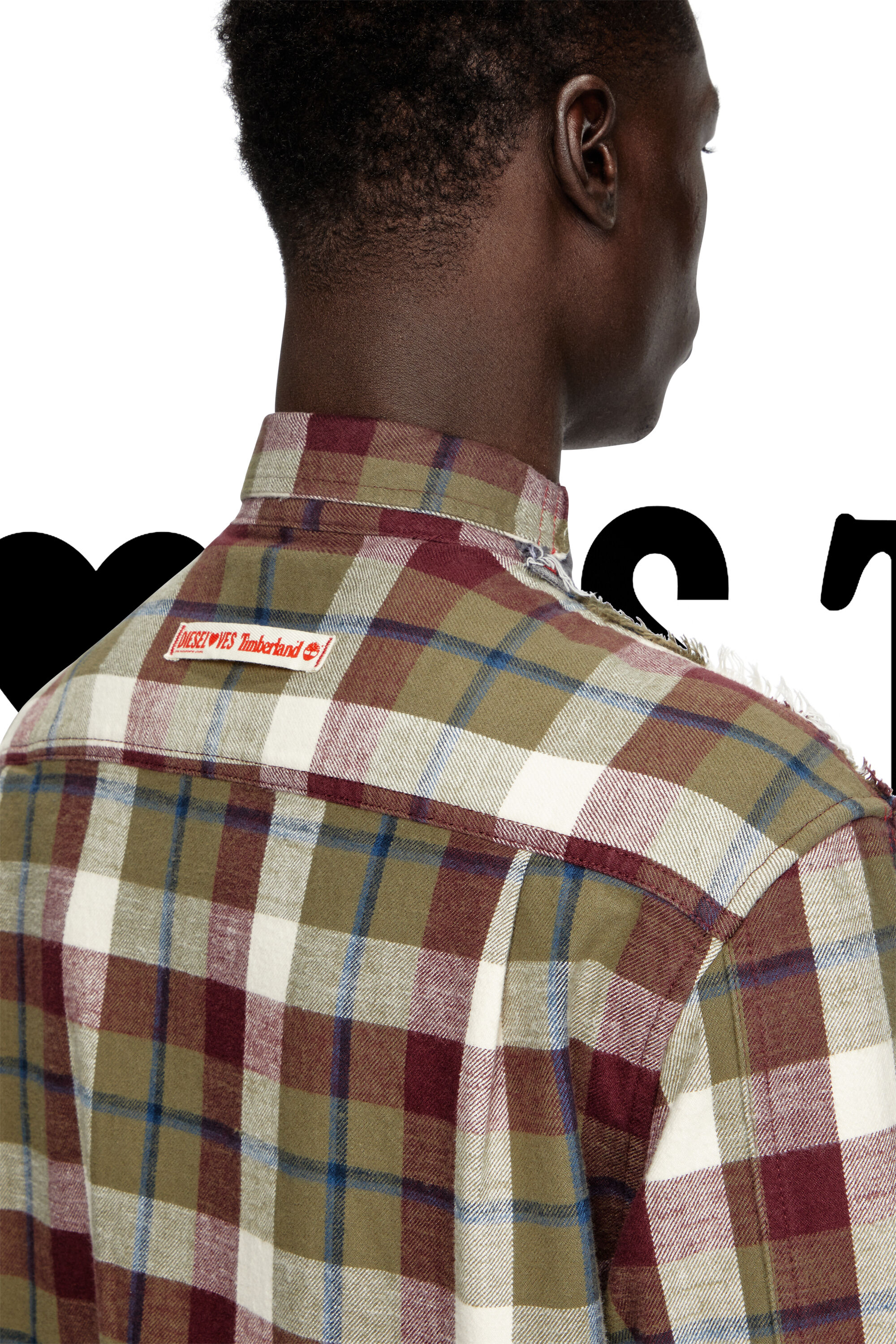 Diesel - Shirt Dieseloves 7A, Chemise en denim à carreaux Mixte in Polychrome - 2