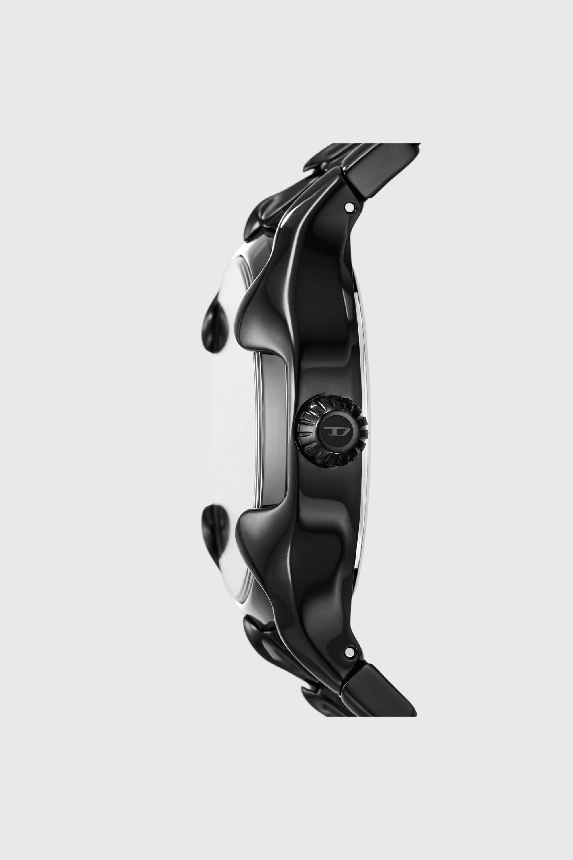 Diesel - DZ2187, Montre Vert en acier inoxydable noir Homme in Noir - 3