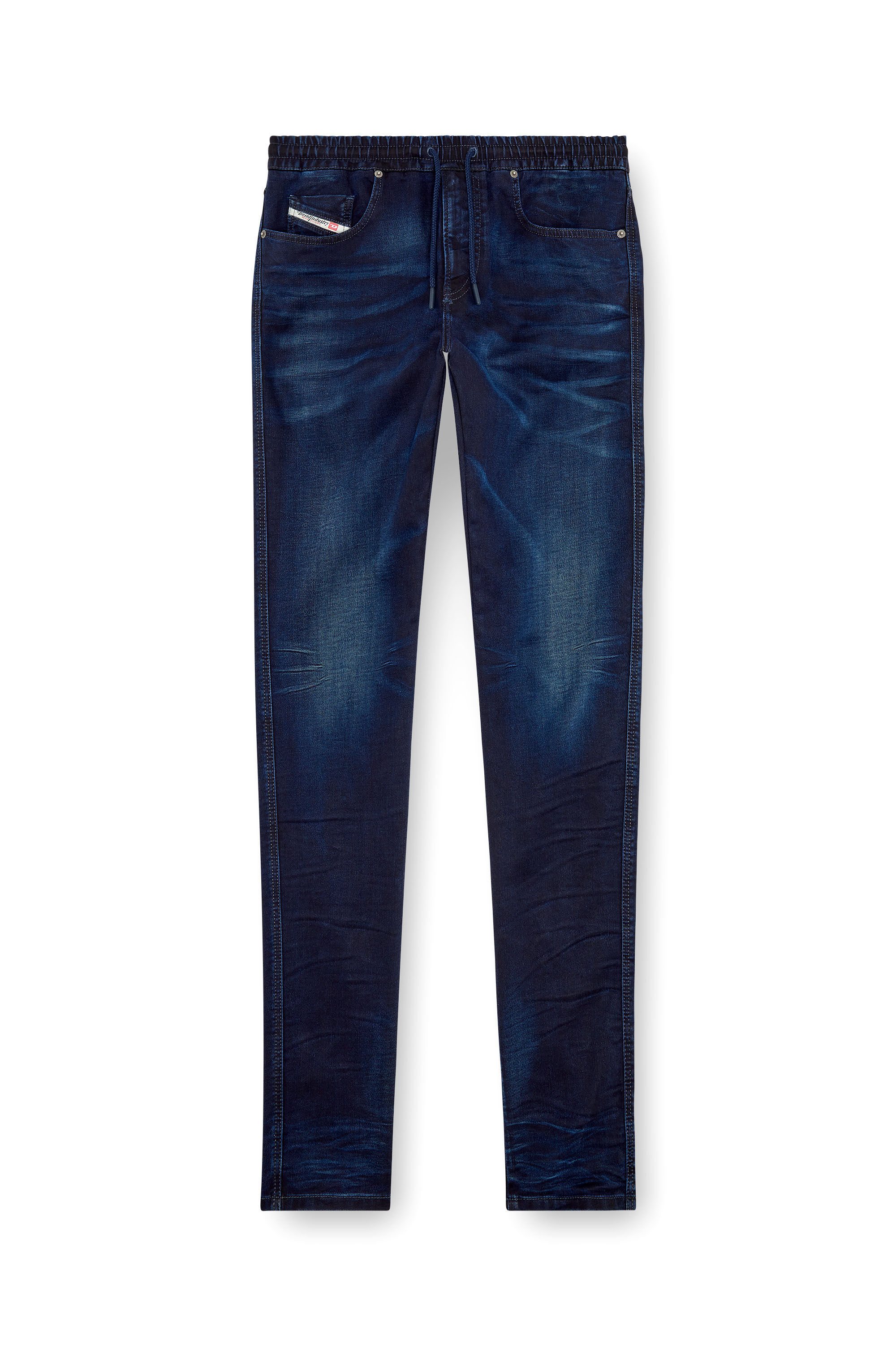 Diesel - Slim 2060 D-Strukt Joggjeans® 09J35 Homme, Bleu Foncé - Image 2