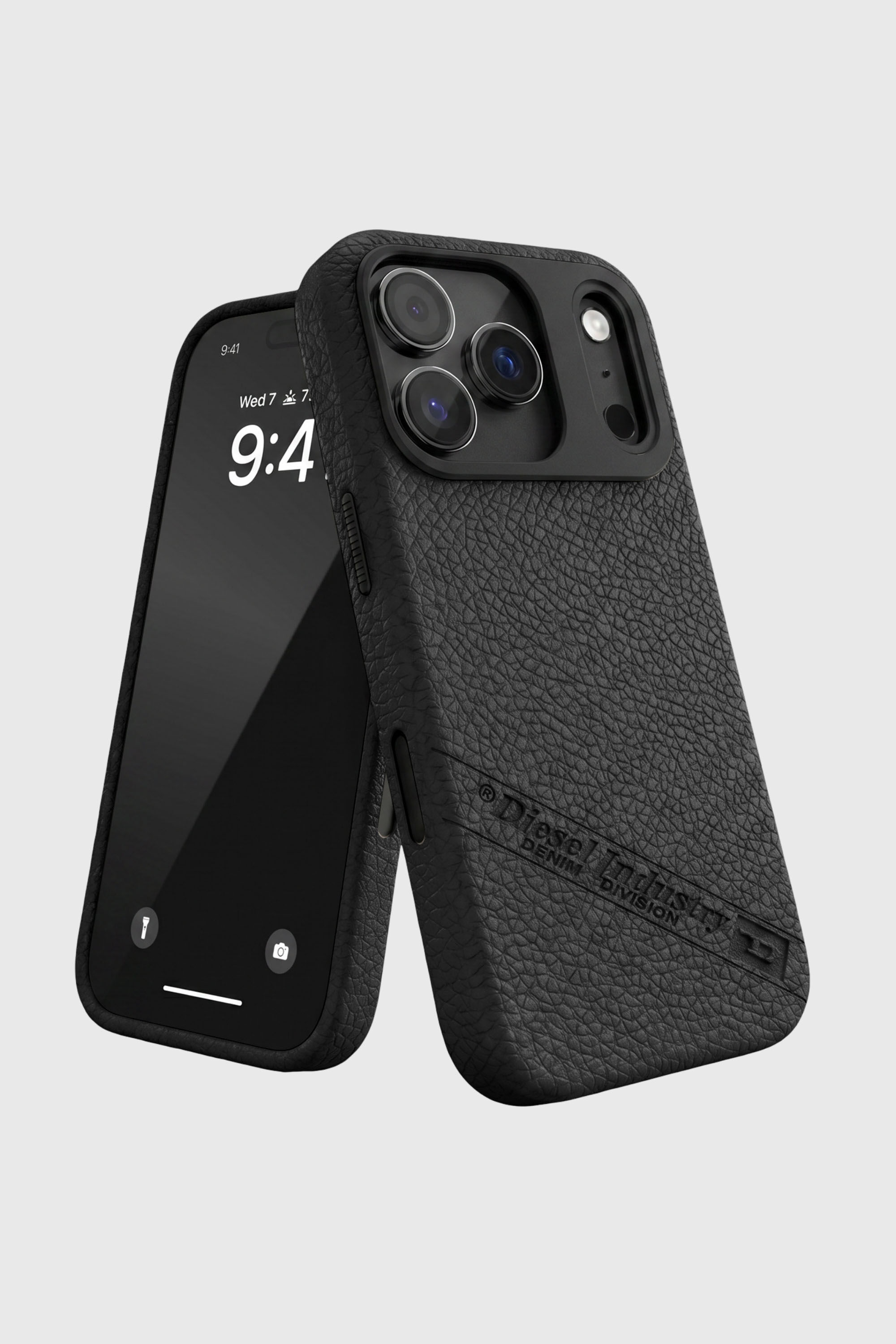 Diesel - 60641 MOULDED CASE, Coque Flag D avec MagSafe pour iPhone 17 Pro Mixte in Noir - 6