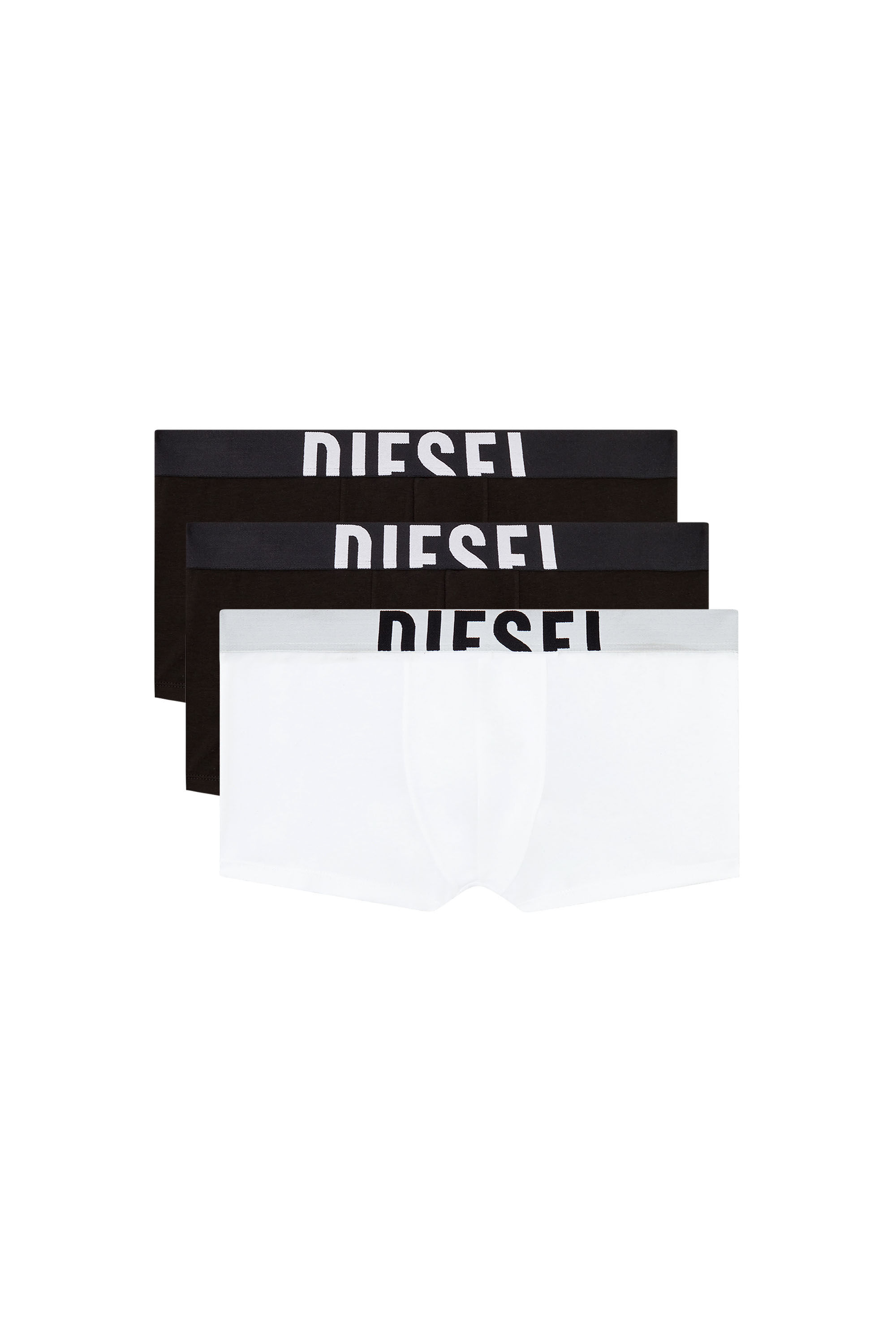 Diesel - DAMIEN-D-POP-3PACK-40, Lot de trois boxers en coton stretch Homme in Polychrome - 2
