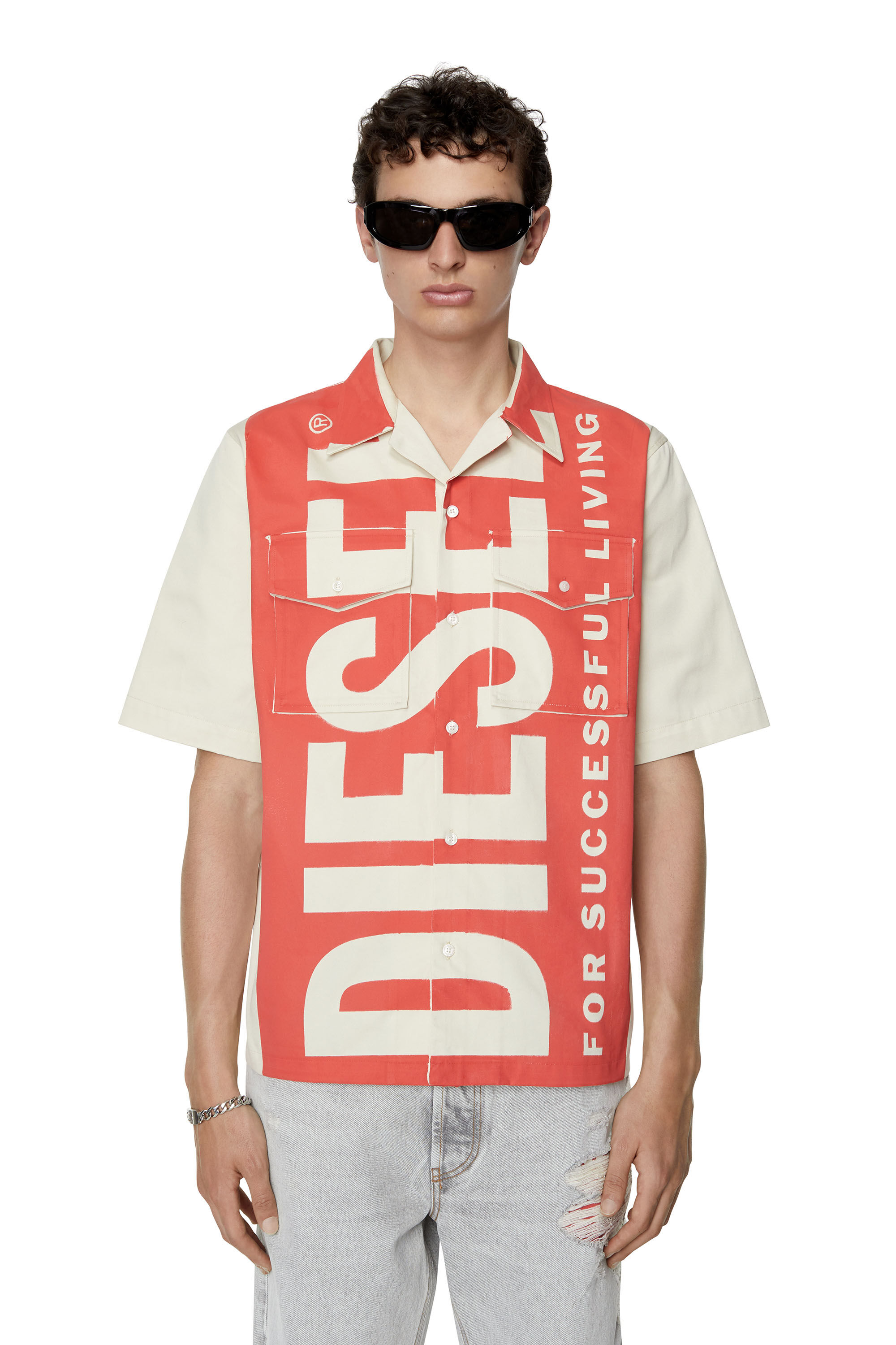 Diesel - S-MAC-22, Blanc/Rouge - Image 3