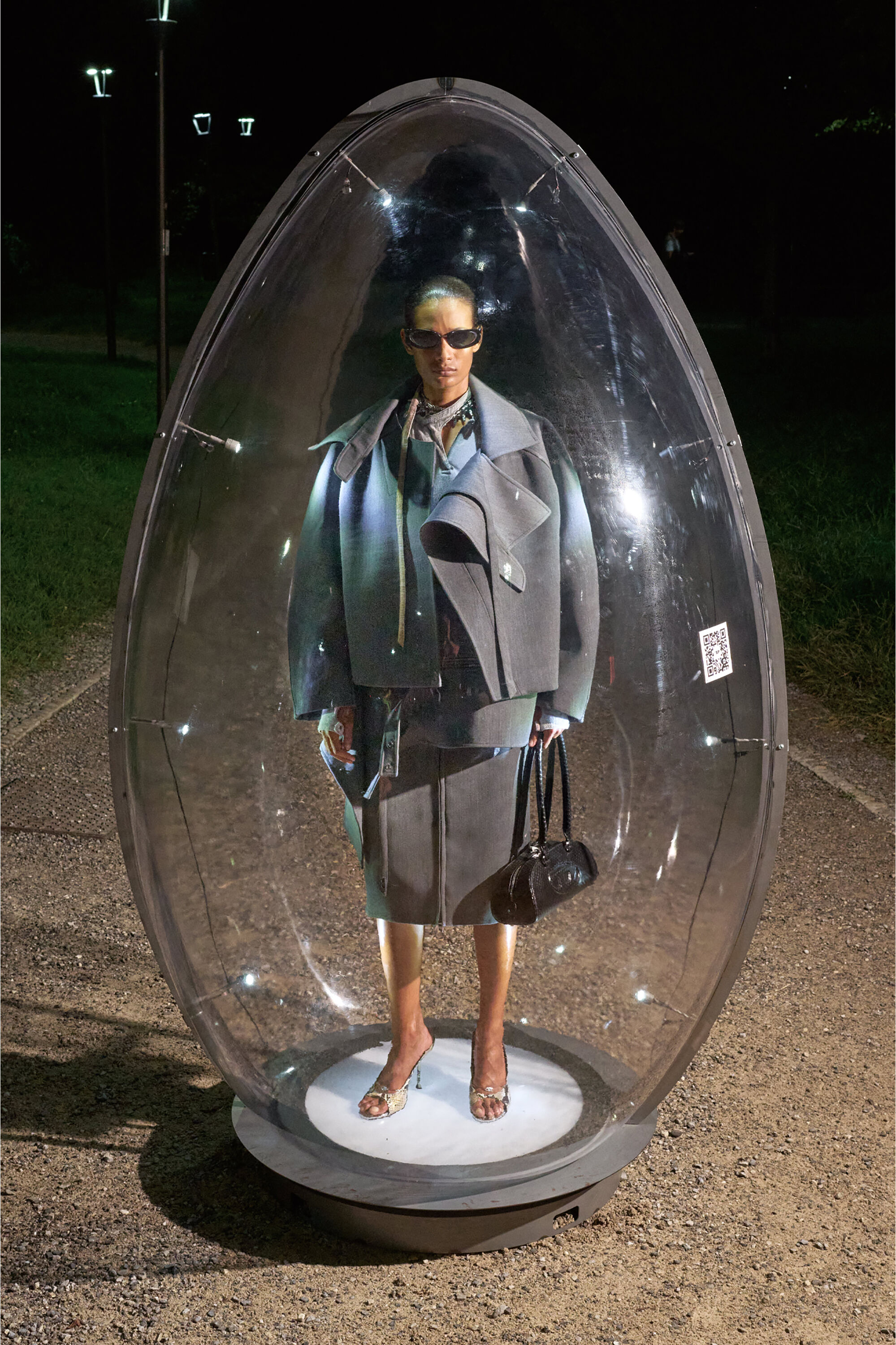 Diesel - O-RICE, Jupe &agrave; demi-longueur droite ajust&eacute;e avec brides style biker Femme in ToBeDefined - 6