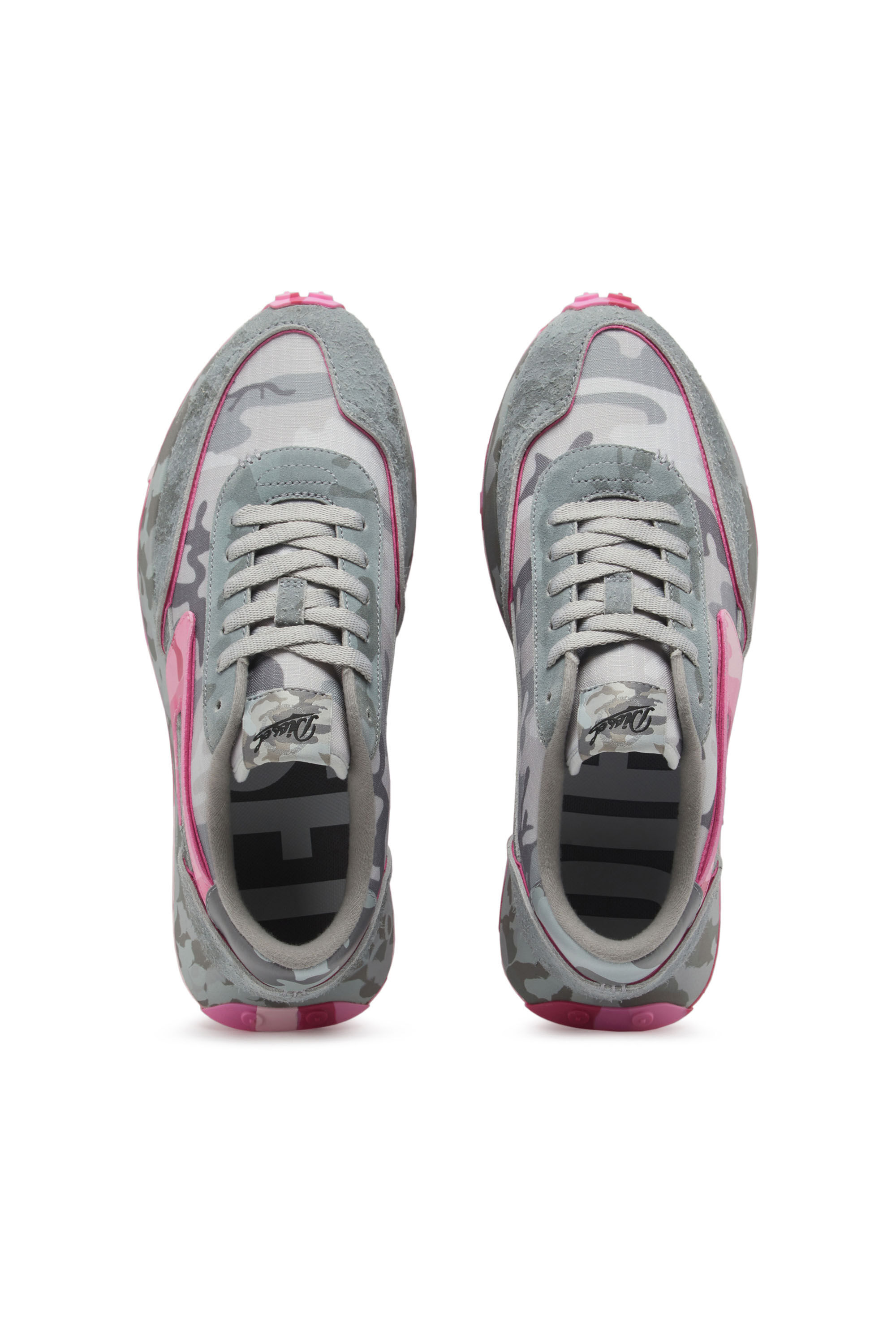 Diesel - S-RACER LC W, S-Racer Lc W - Sneakers basses avec imprimé camouflage Femme in Polychrome - 4