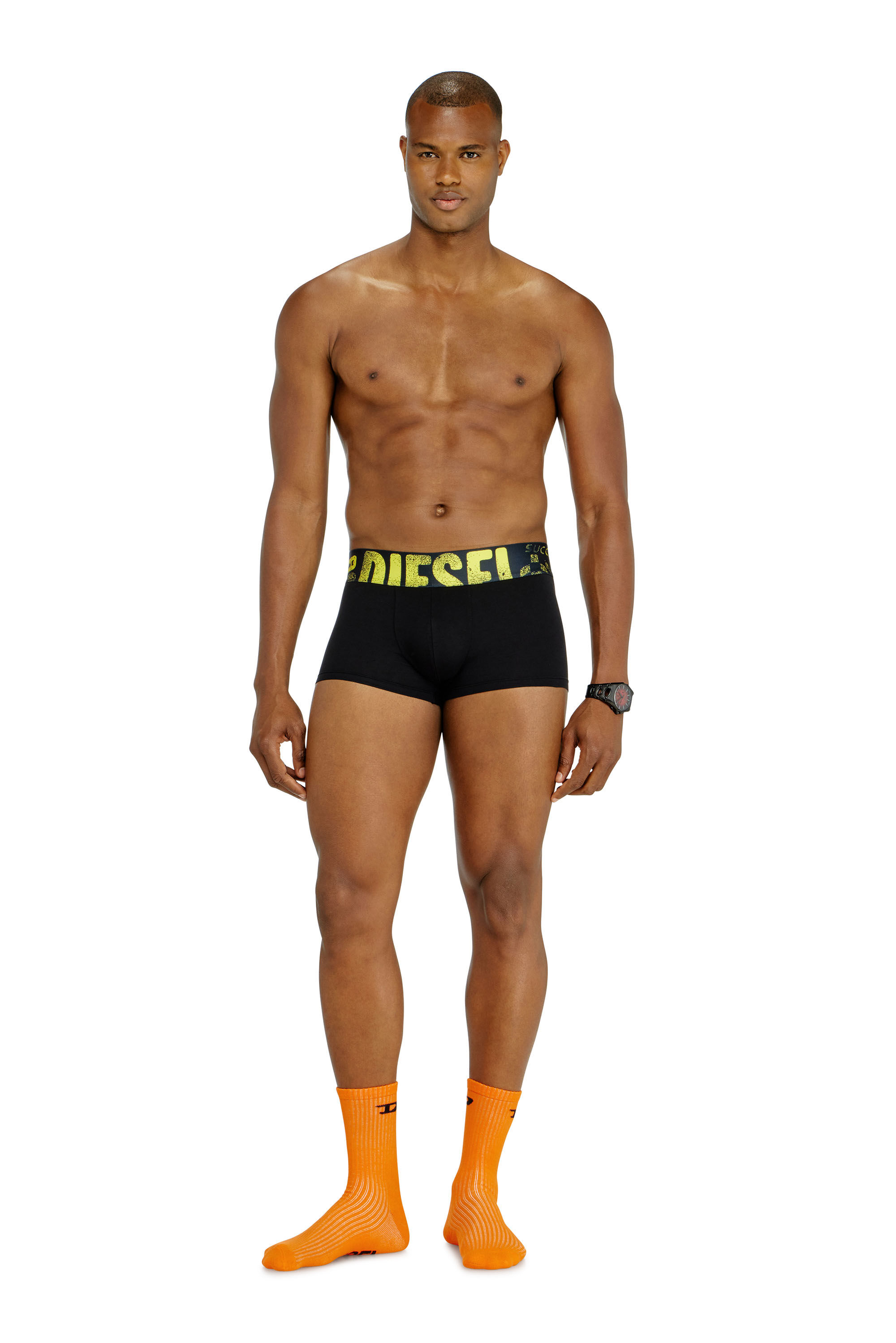 Diesel - UMBX-DAMIENTHREEPACK-5.5EL, Lot de trois boxers avec logo multicolore Homme in Polychrome - 1