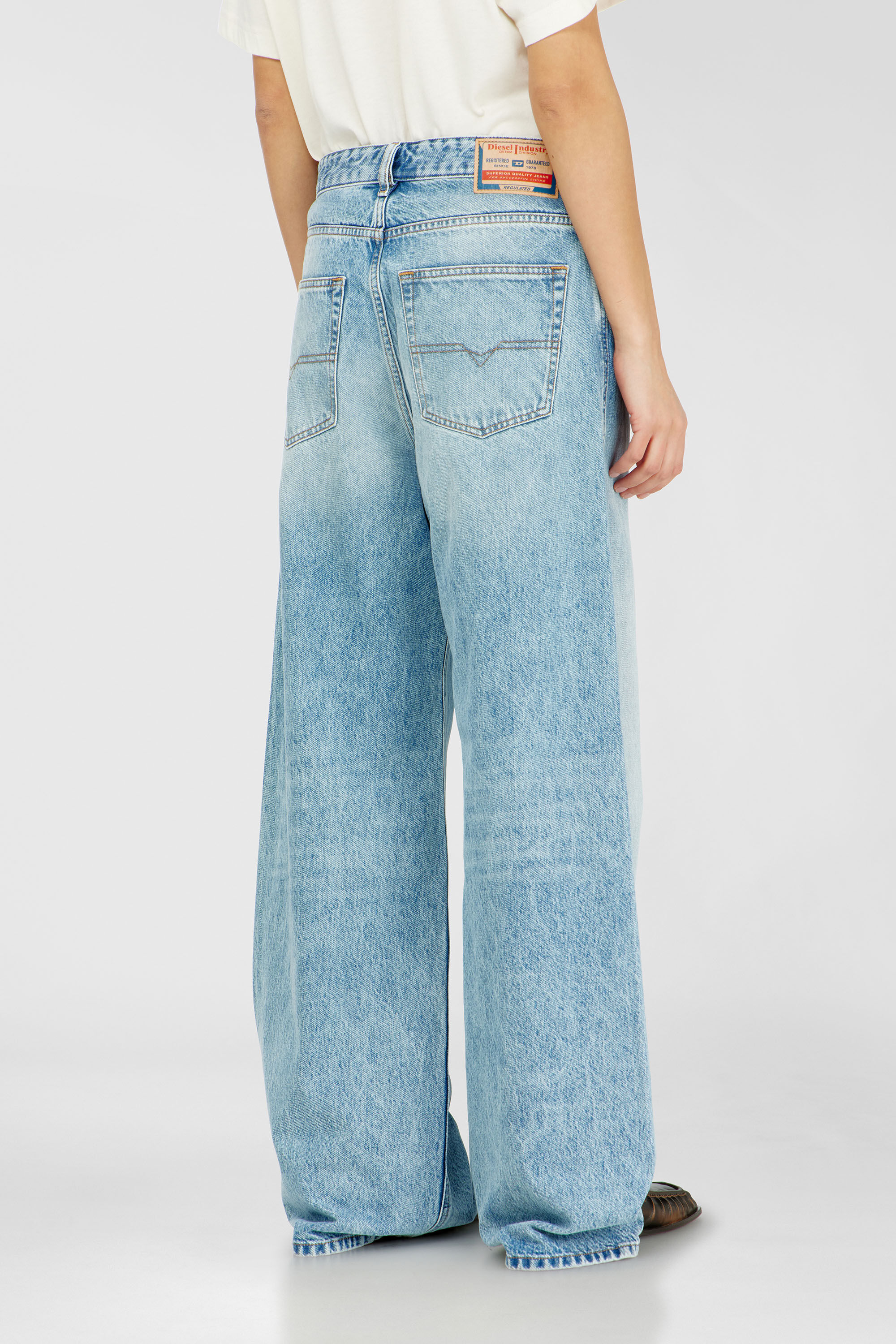 Diesel - Relaxed Jeans 1996 D-Sire 09I29 Mixte, Bleu Clair - Image 5