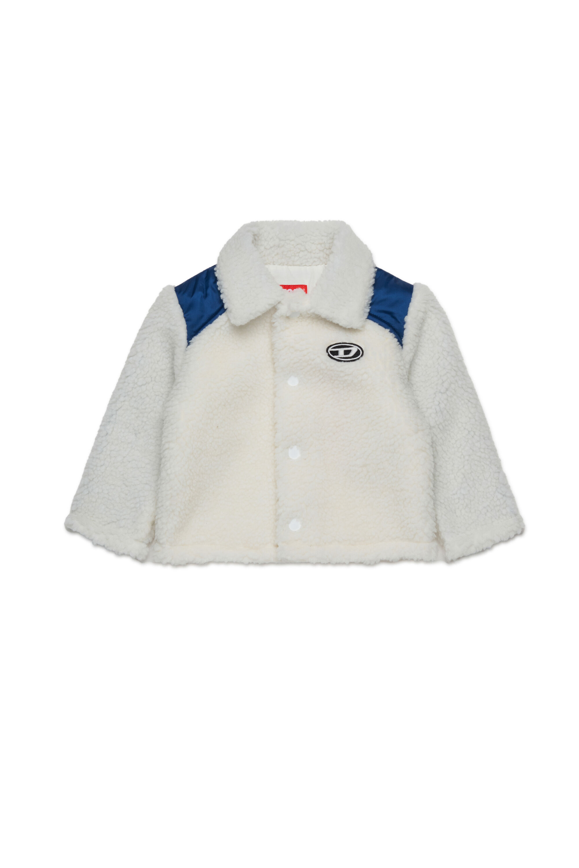 Diesel - JULSIB, Veste avec boutons Homme in Blanc - 1