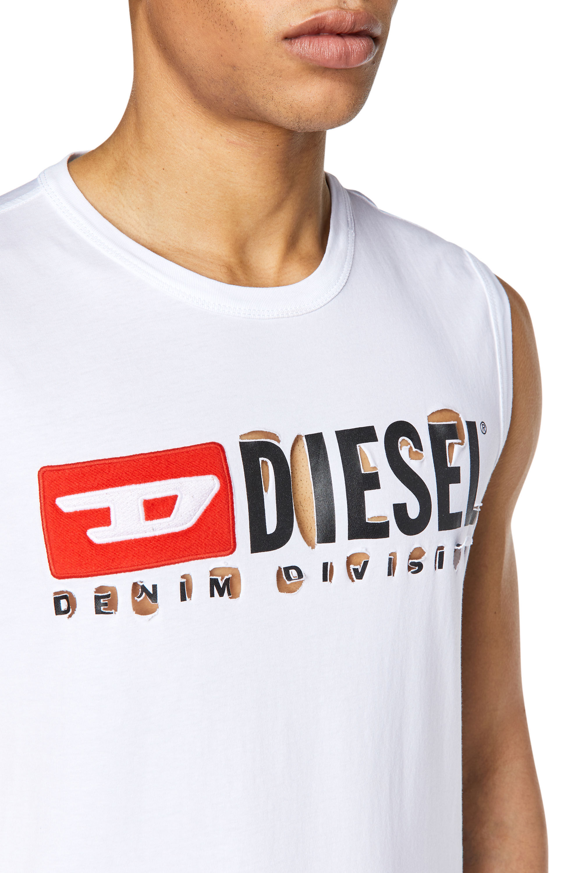 Diesel - T-BISCO-DIVSTROYED, Blanc - Image 4