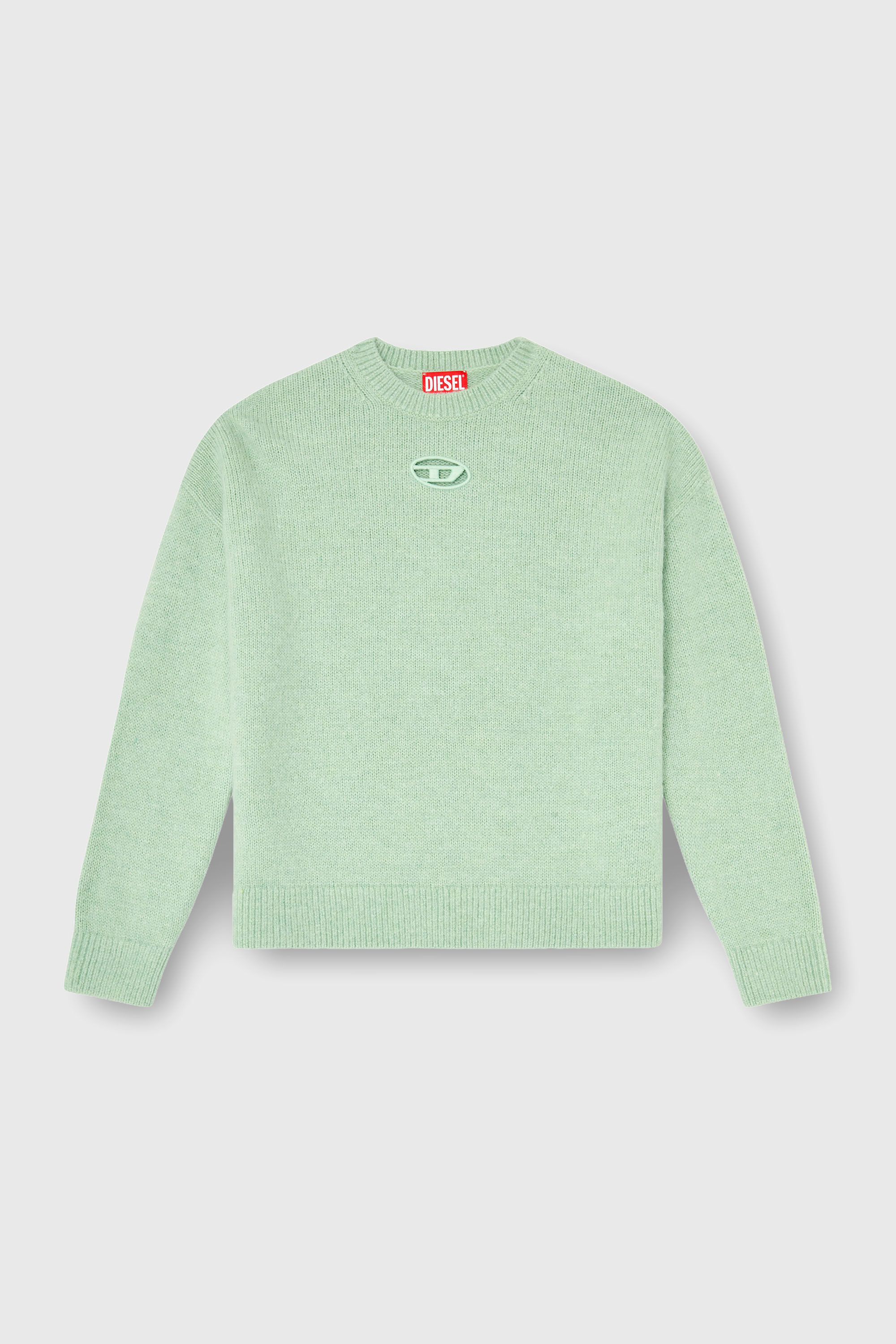 Diesel - M-AREETA, Pull en laine et m&eacute;lange d'alpaga Femme in Vert - 2