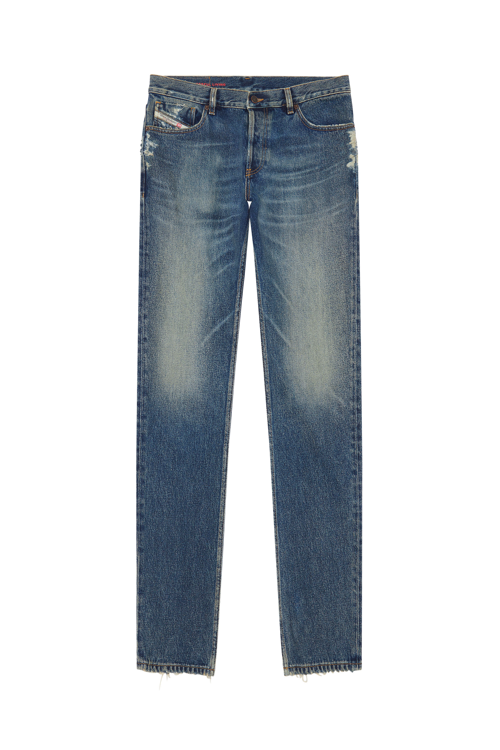 Diesel - 1995 D-Sark 09D93 Straight Jeans, Bleu Foncé - Image 2